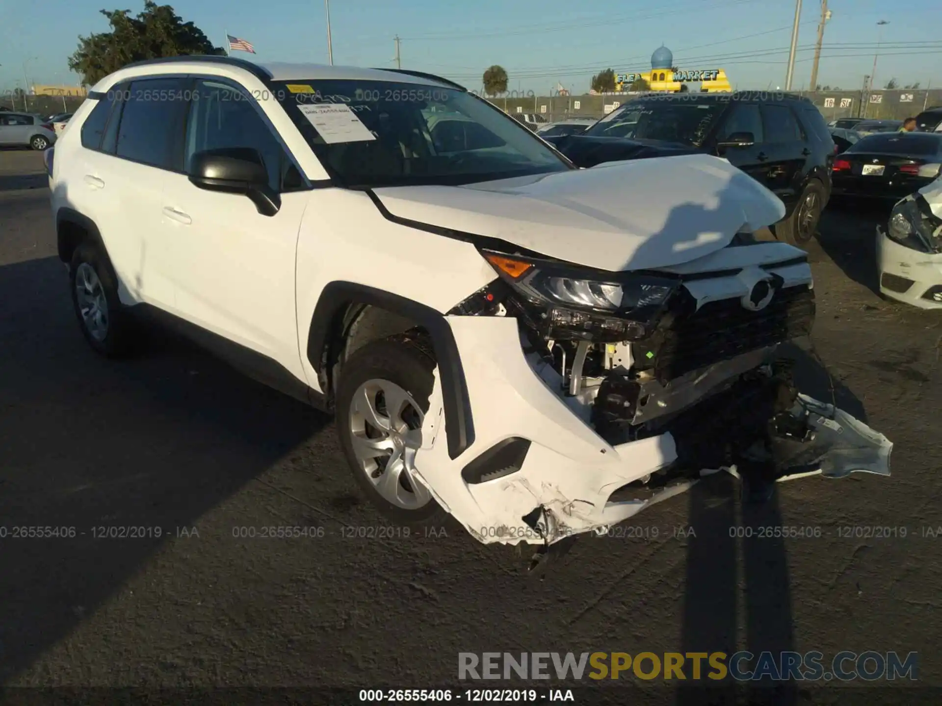 1 Photograph of a damaged car 2T3H1RFV9KC008959 TOYOTA RAV4 2019