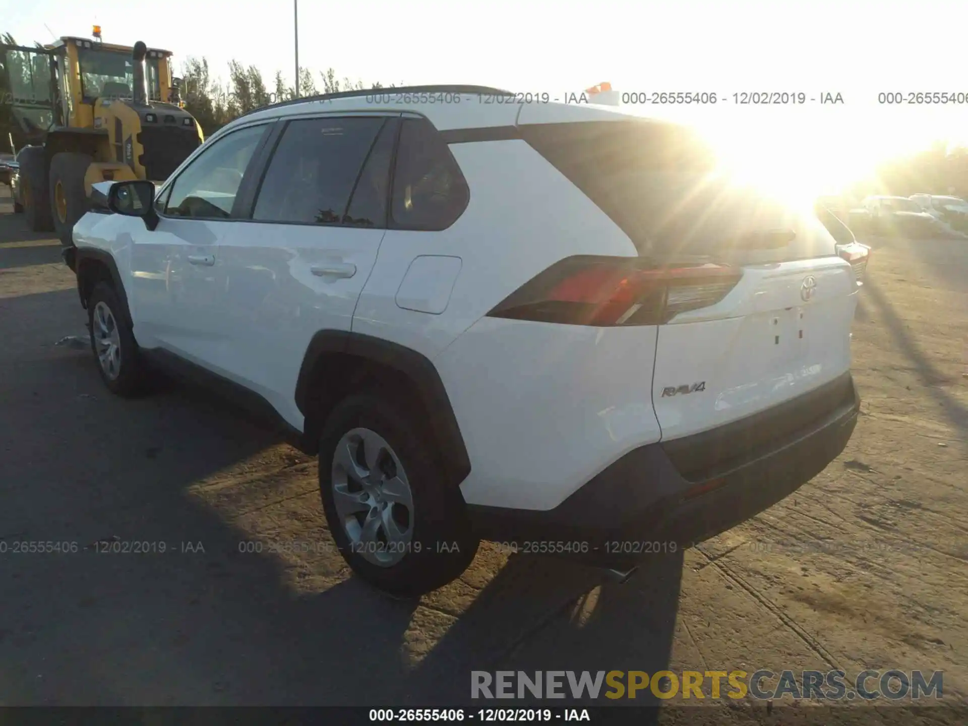 3 Photograph of a damaged car 2T3H1RFV9KC008959 TOYOTA RAV4 2019