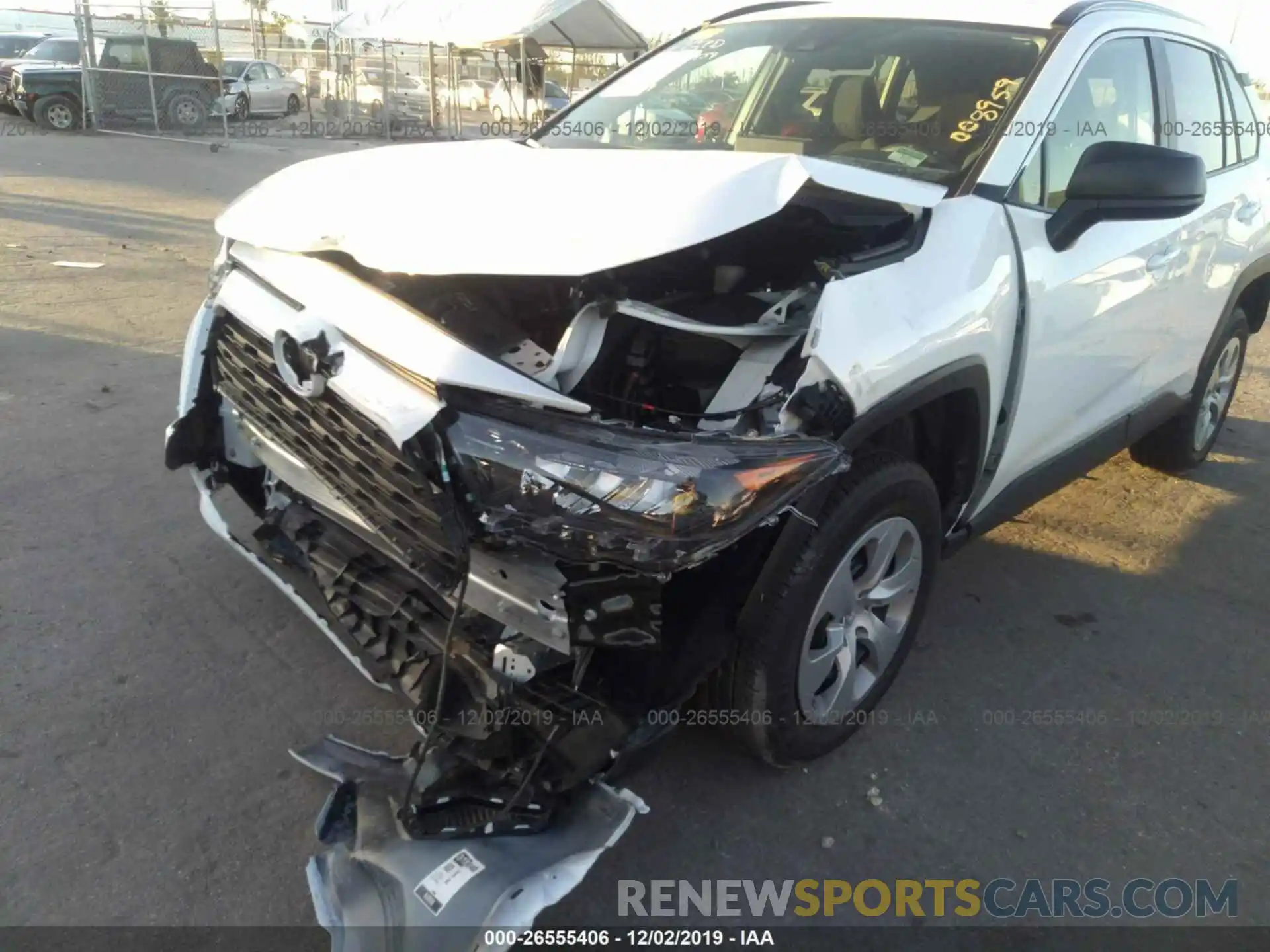 6 Photograph of a damaged car 2T3H1RFV9KC008959 TOYOTA RAV4 2019