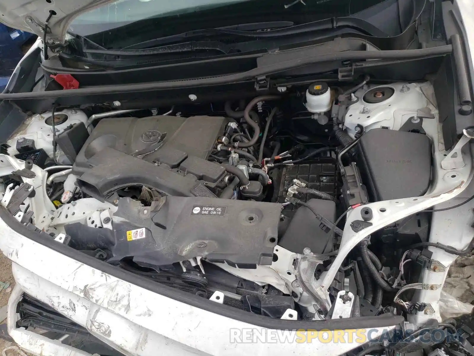 7 Фотография поврежденного автомобиля 2T3H1RFV9KC018486 TOYOTA RAV4 2019