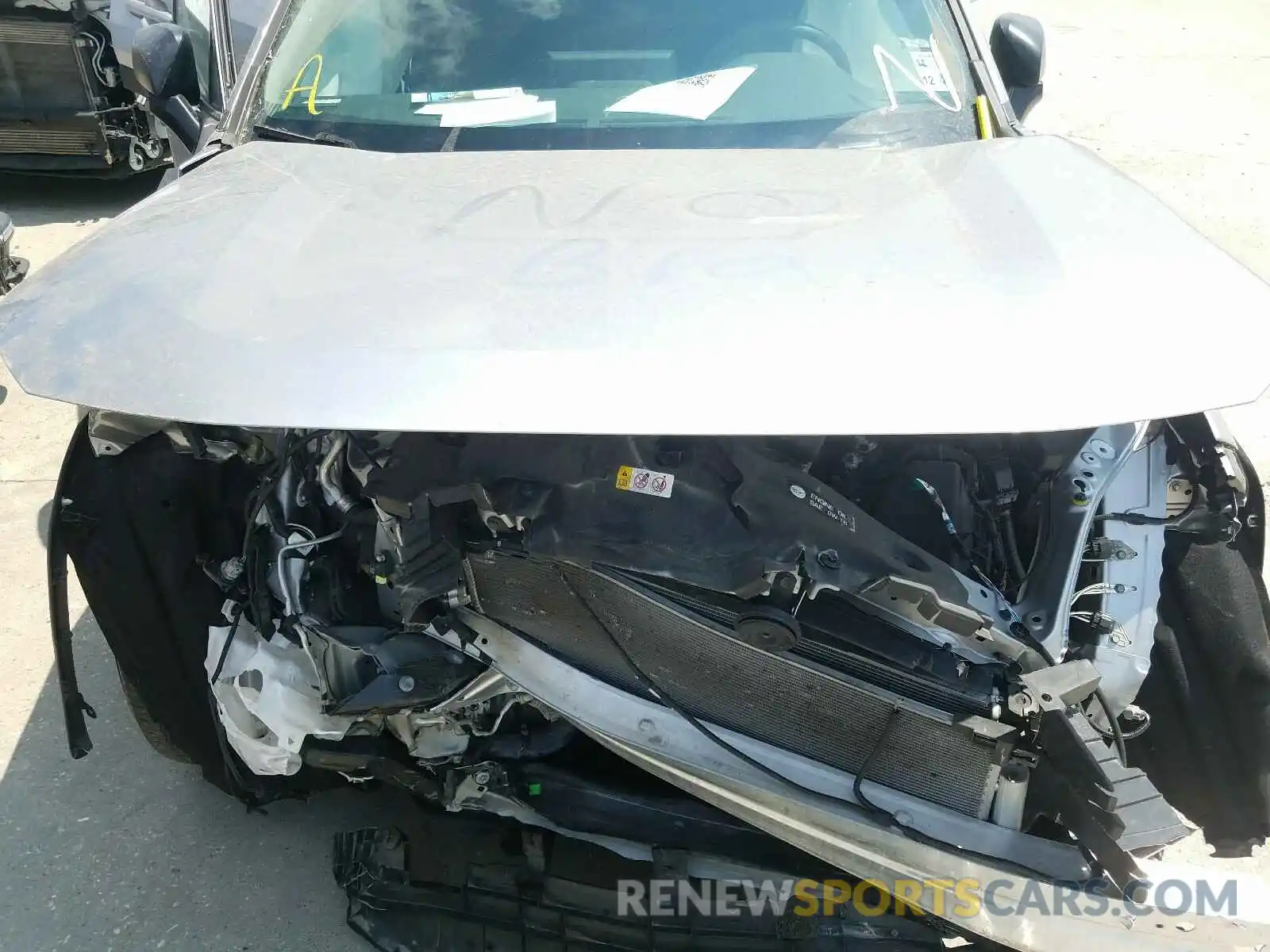 7 Photograph of a damaged car 2T3H1RFV9KC022392 TOYOTA RAV4 2019