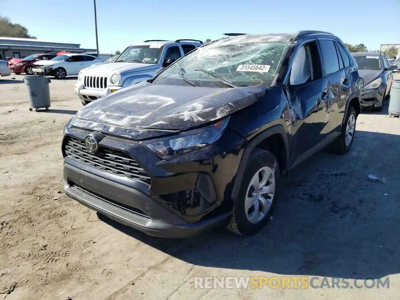 2 Photograph of a damaged car 2T3H1RFV9KC023882 TOYOTA RAV4 2019