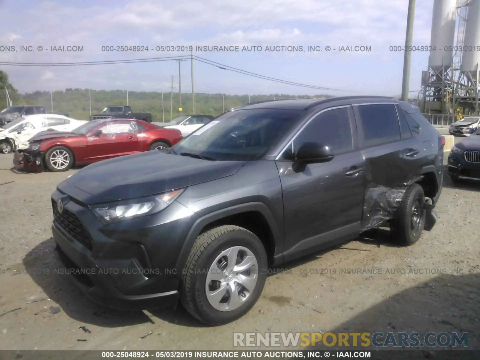 2 Фотография поврежденного автомобиля 2T3H1RFV9KW006787 TOYOTA RAV4 2019