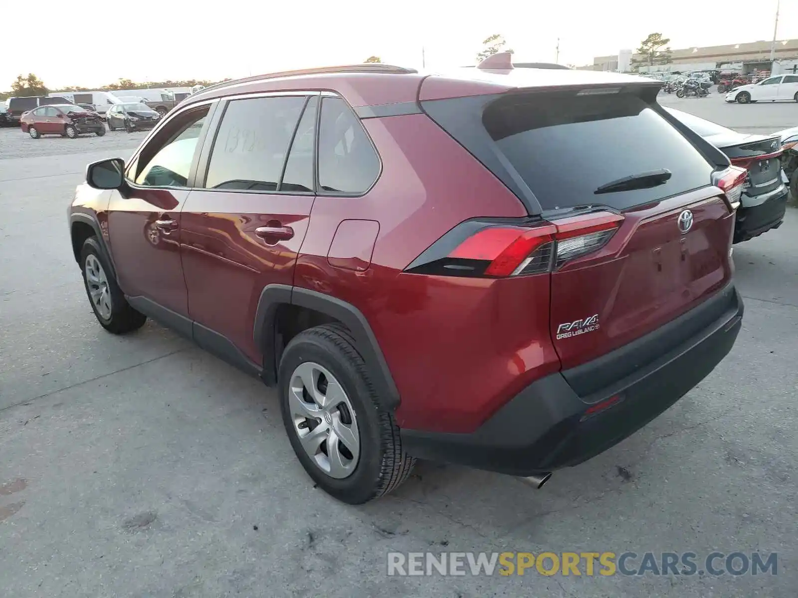 3 Photograph of a damaged car 2T3H1RFV9KW012802 TOYOTA RAV4 2019