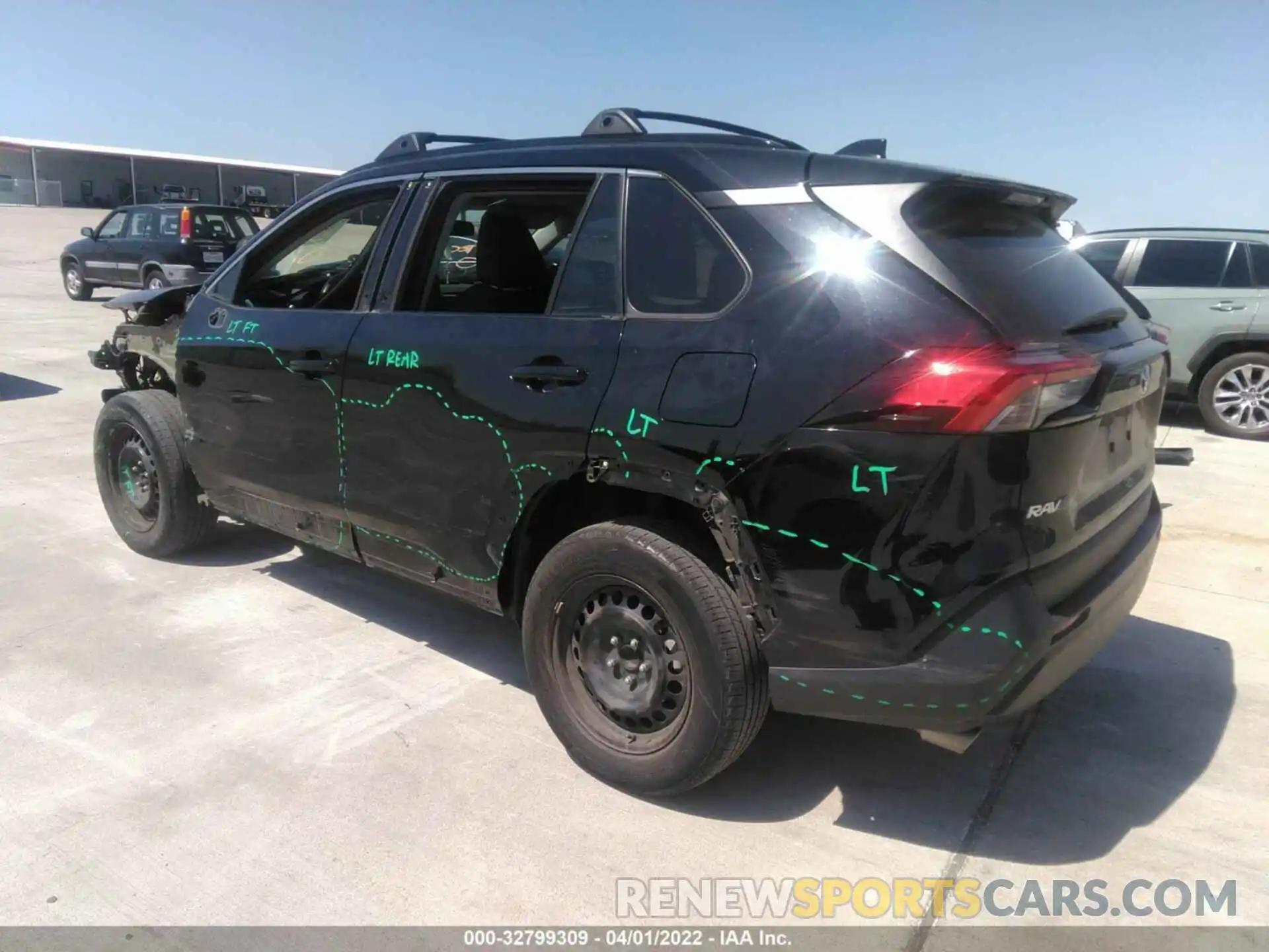 3 Фотография поврежденного автомобиля 2T3H1RFV9KW016669 TOYOTA RAV4 2019