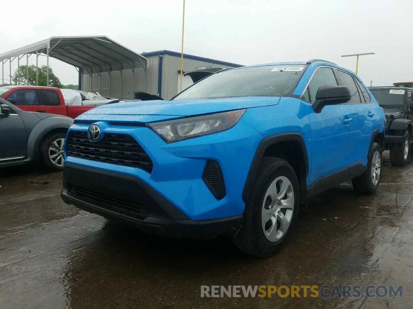 2 Фотография поврежденного автомобиля 2T3H1RFV9KW019006 TOYOTA RAV4 2019