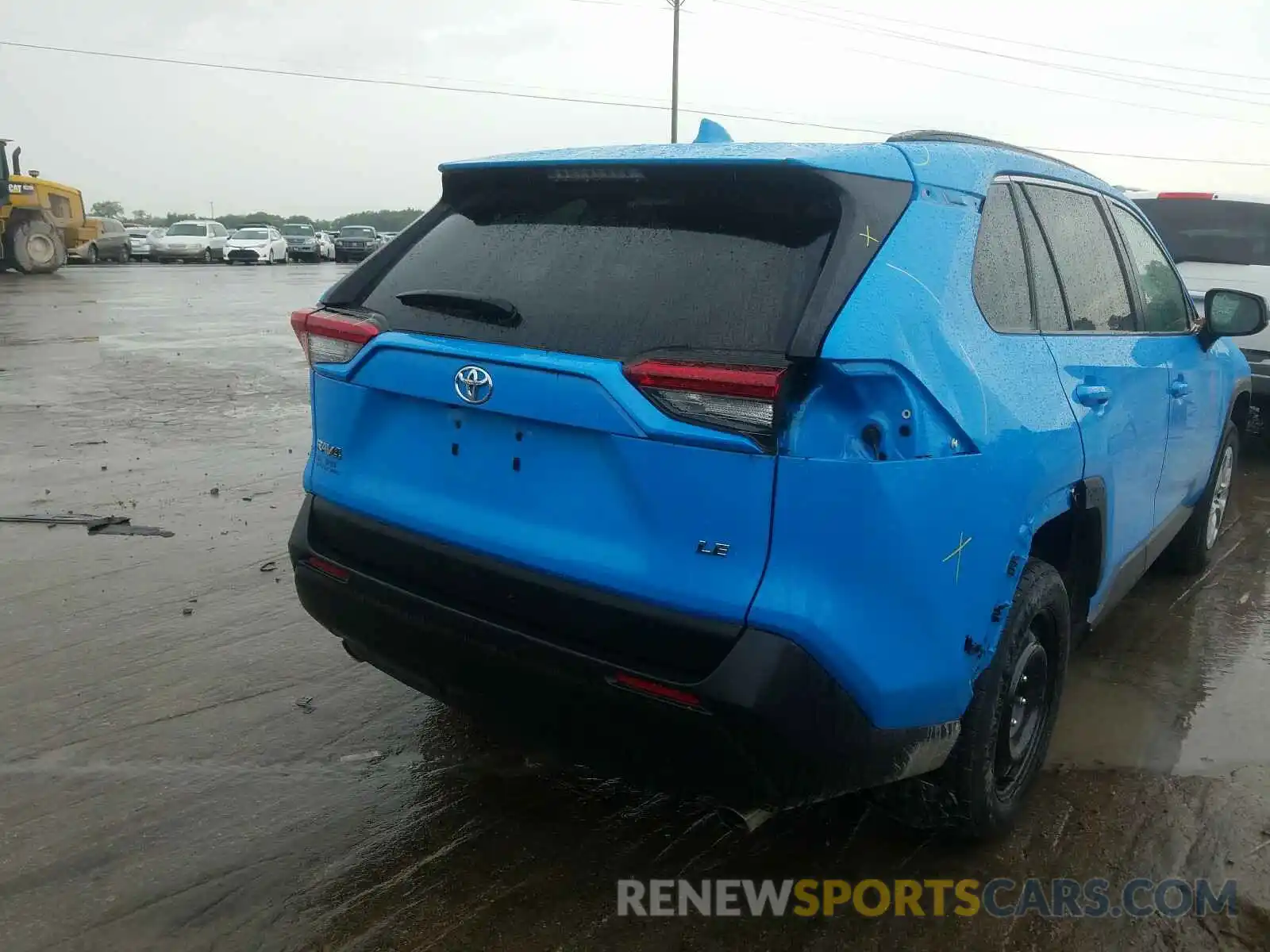 9 Photograph of a damaged car 2T3H1RFV9KW019006 TOYOTA RAV4 2019