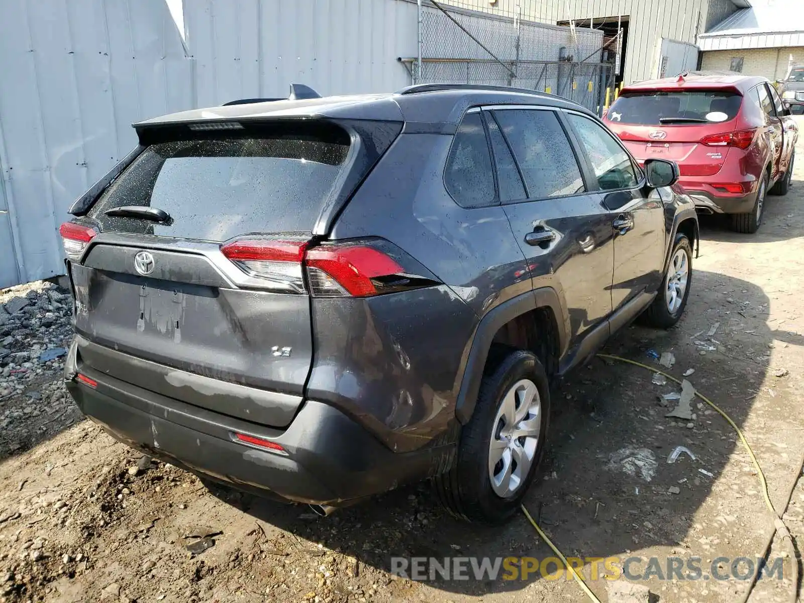 4 Photograph of a damaged car 2T3H1RFV9KW024903 TOYOTA RAV4 2019