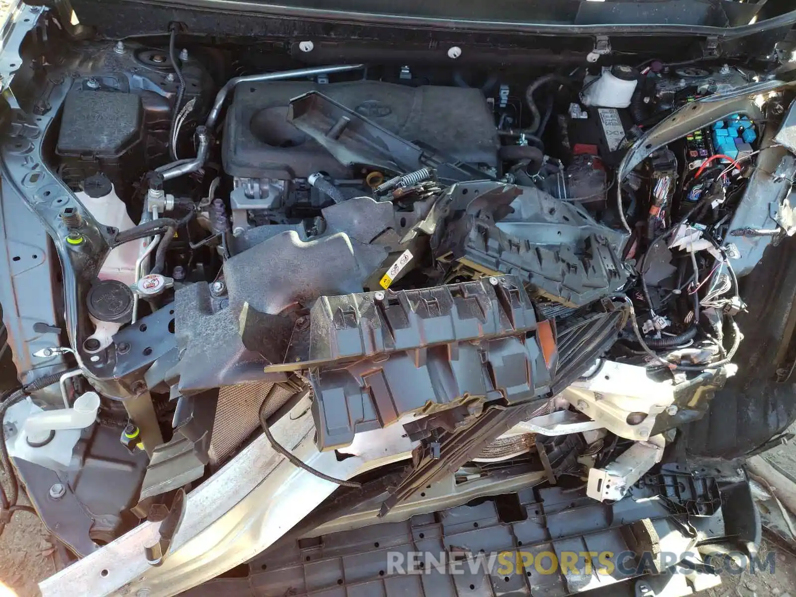 7 Photograph of a damaged car 2T3H1RFV9KW024903 TOYOTA RAV4 2019