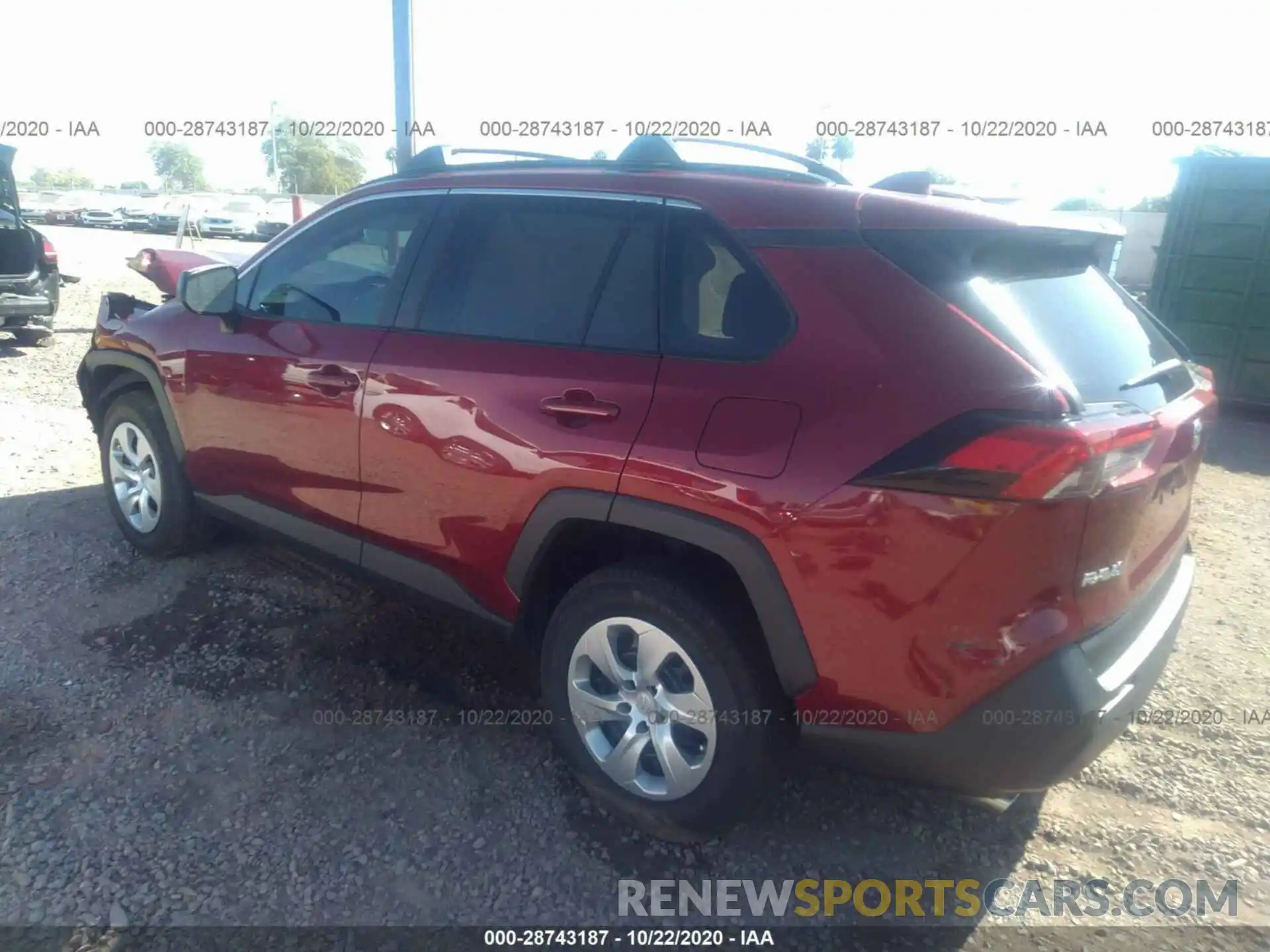 3 Photograph of a damaged car 2T3H1RFV9KW029728 TOYOTA RAV4 2019