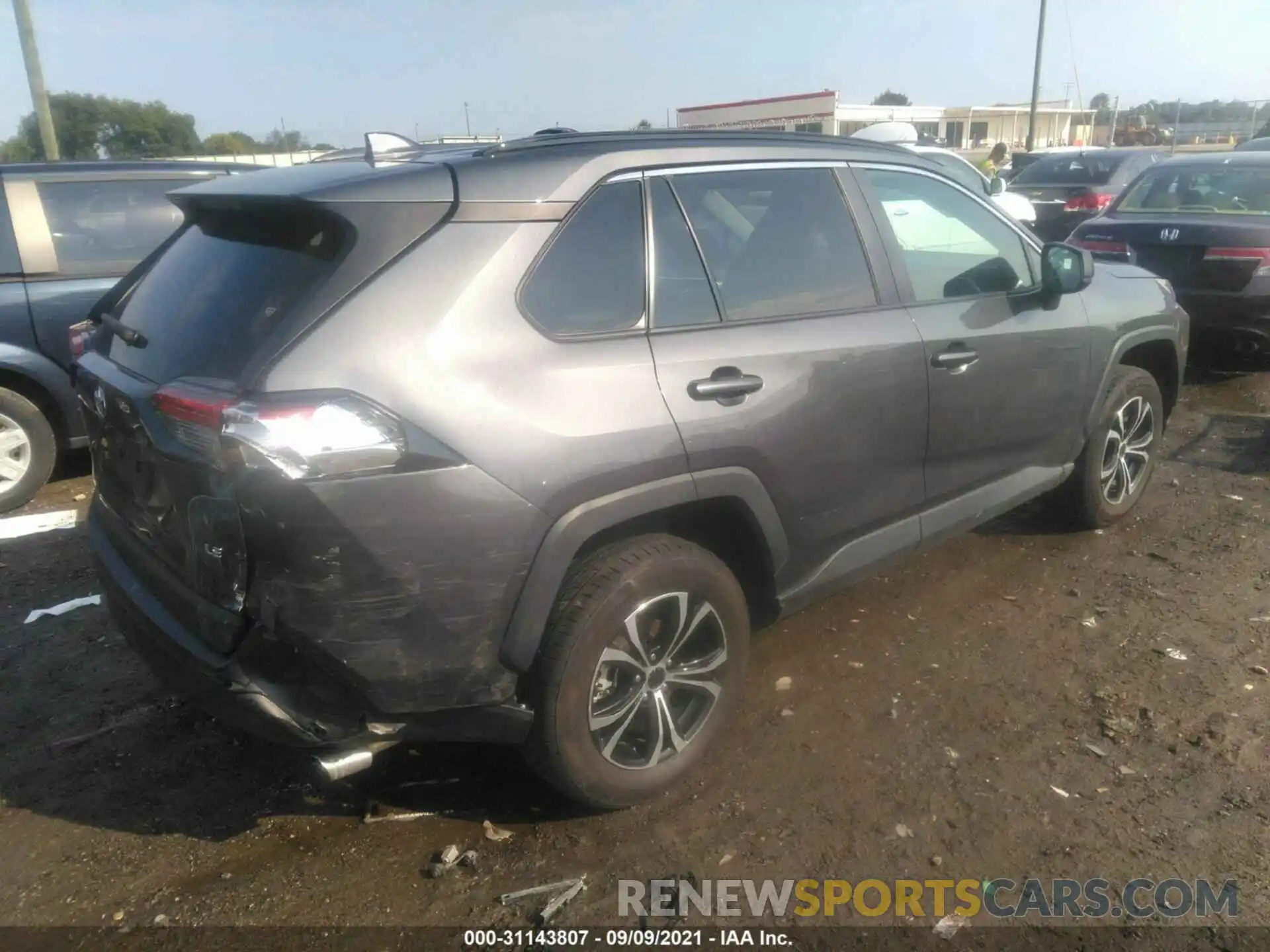 4 Фотография поврежденного автомобиля 2T3H1RFV9KW030880 TOYOTA RAV4 2019