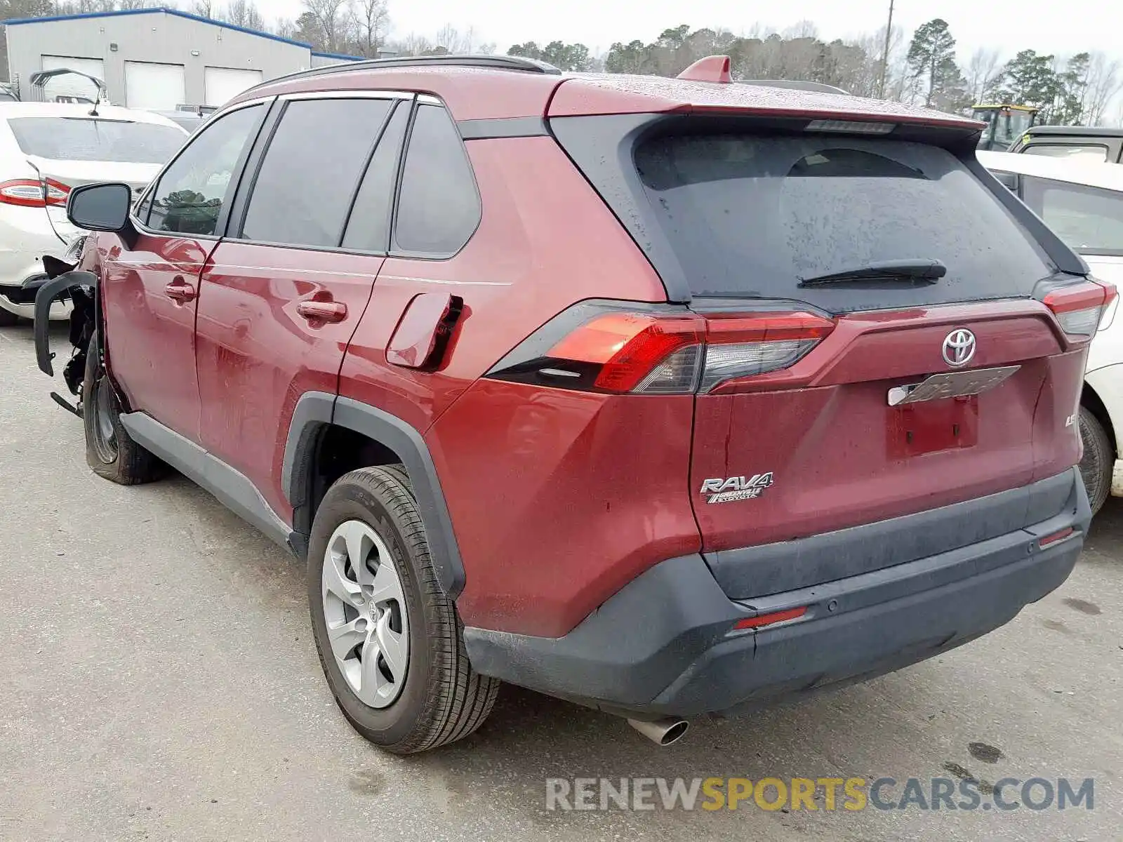 3 Photograph of a damaged car 2T3H1RFV9KW036226 TOYOTA RAV4 2019