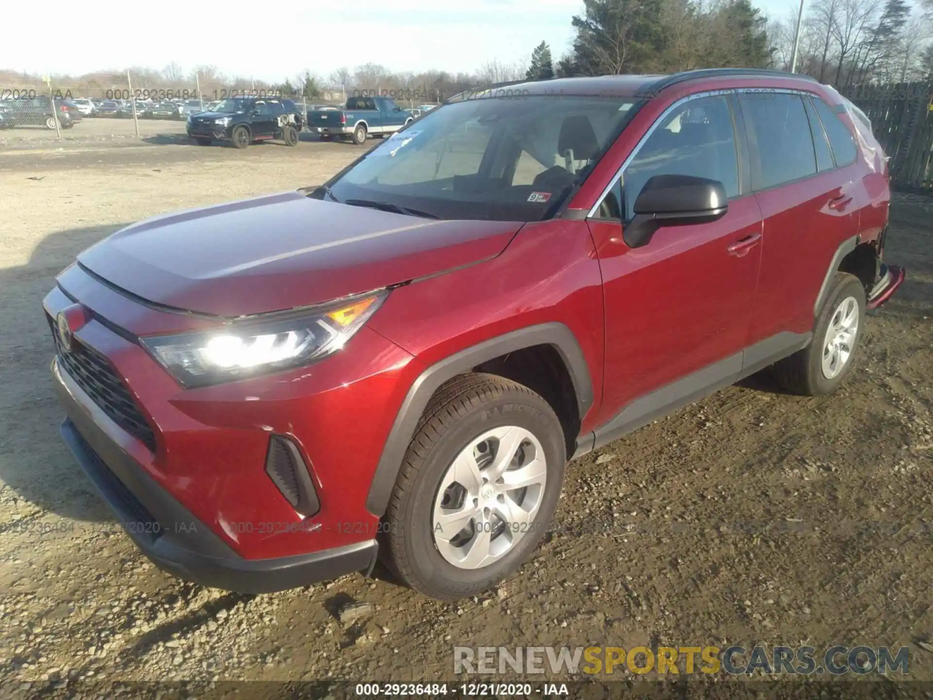 2 Photograph of a damaged car 2T3H1RFV9KW038915 TOYOTA RAV4 2019