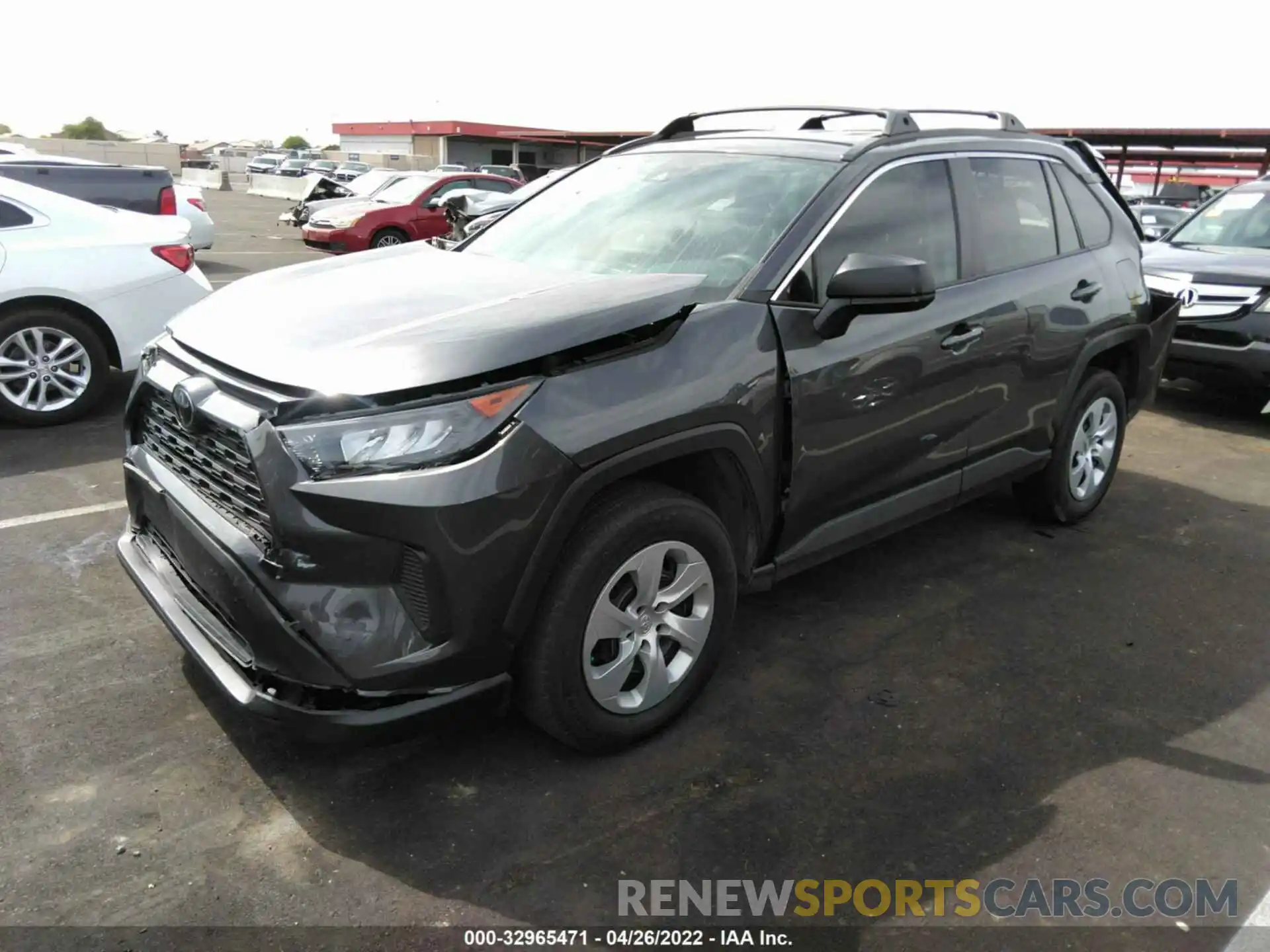 2 Фотография поврежденного автомобиля 2T3H1RFV9KW041667 TOYOTA RAV4 2019