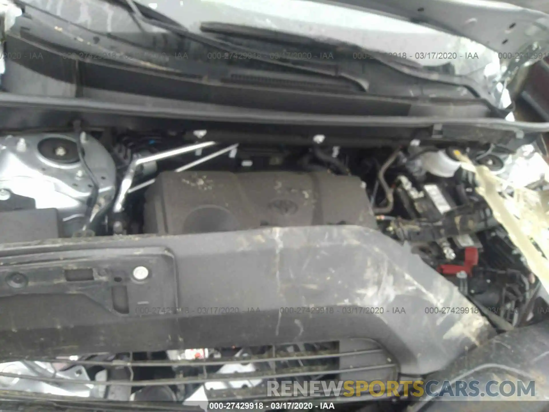 10 Photograph of a damaged car 2T3H1RFV9KW045900 TOYOTA RAV4 2019