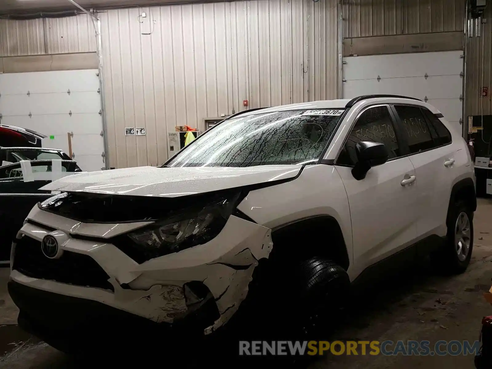 2 Photograph of a damaged car 2T3H1RFV9KW046951 TOYOTA RAV4 2019