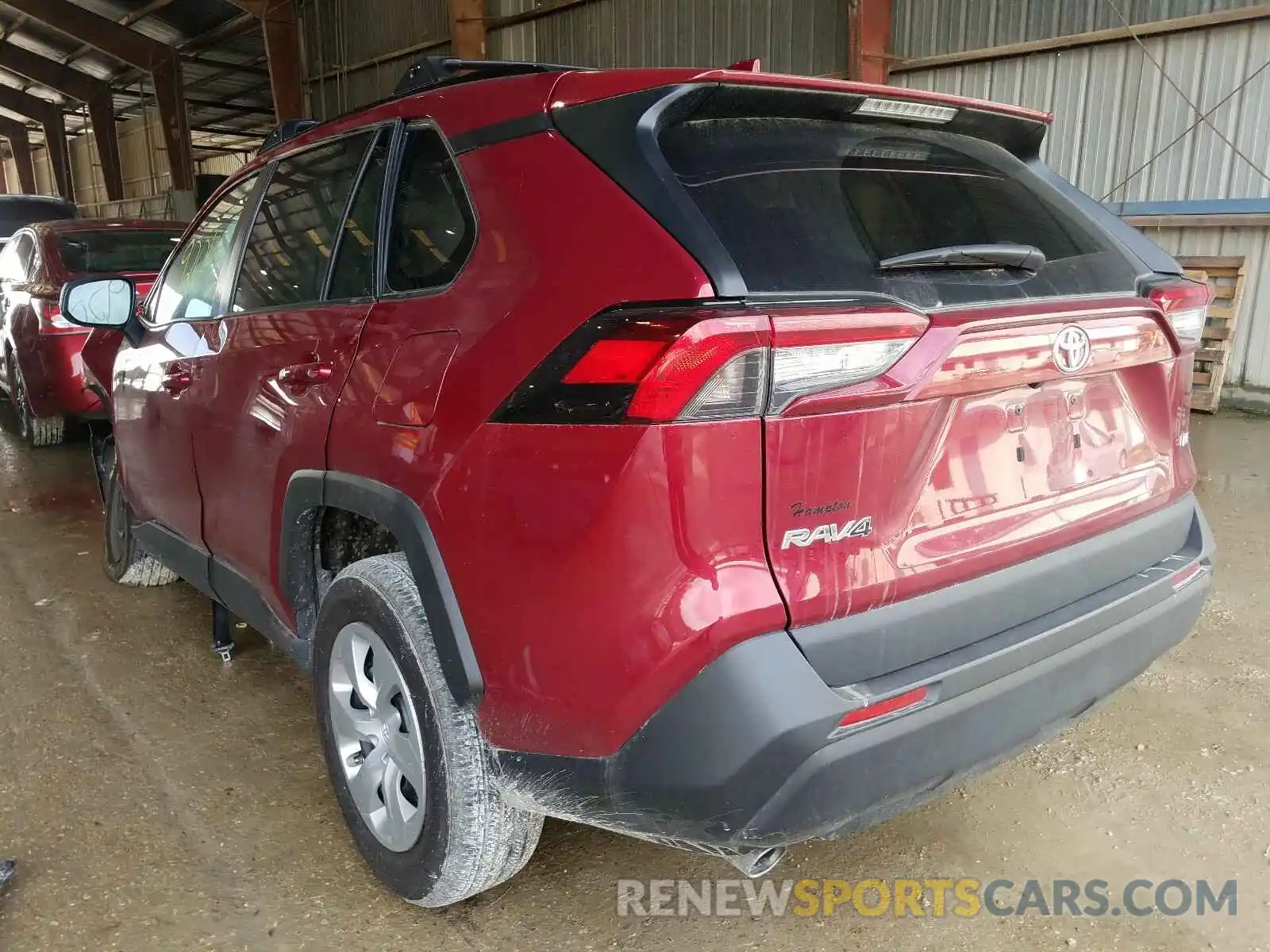 3 Photograph of a damaged car 2T3H1RFV9KW050577 TOYOTA RAV4 2019