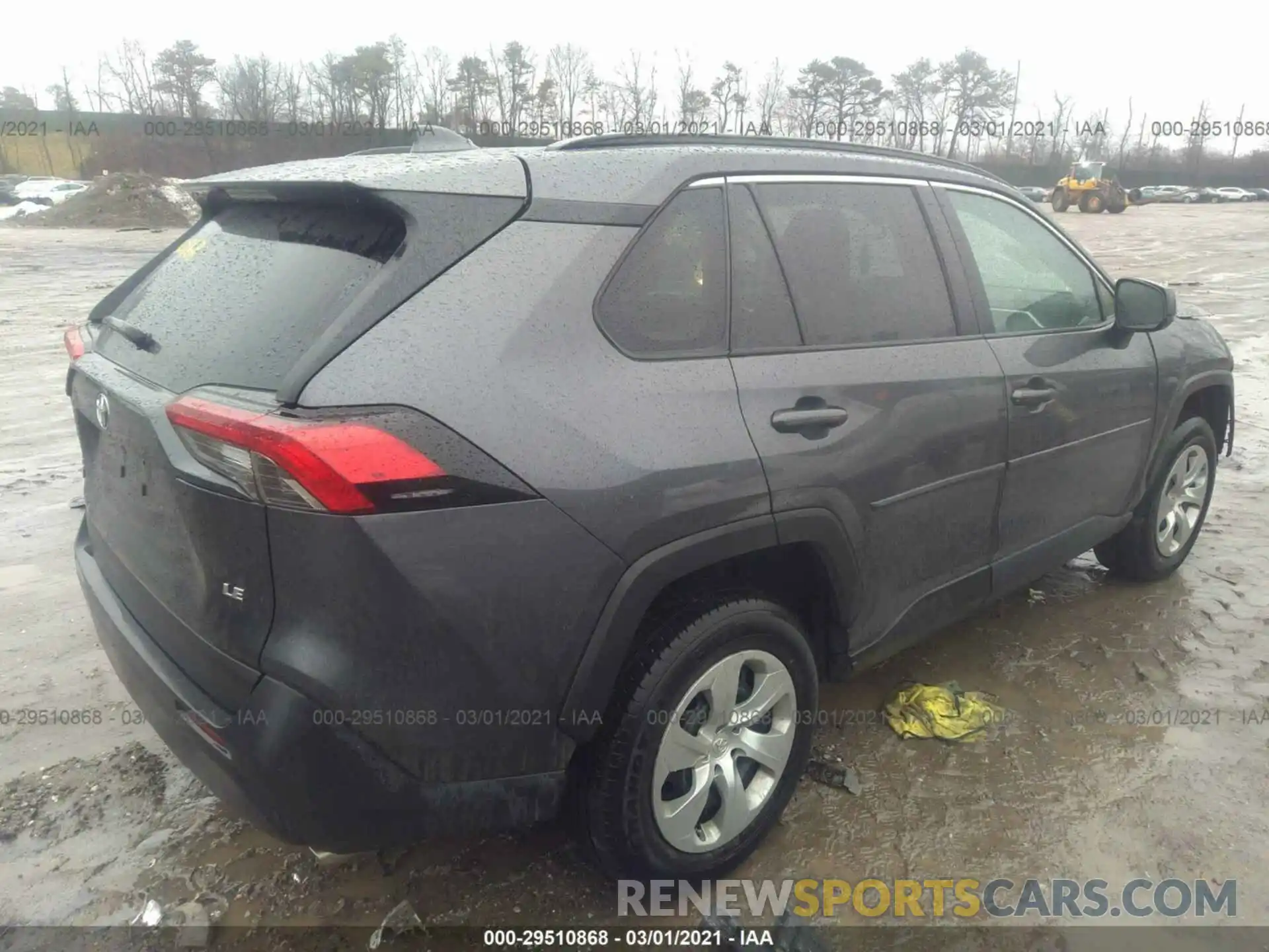 4 Photograph of a damaged car 2T3H1RFVXKC004788 TOYOTA RAV4 2019