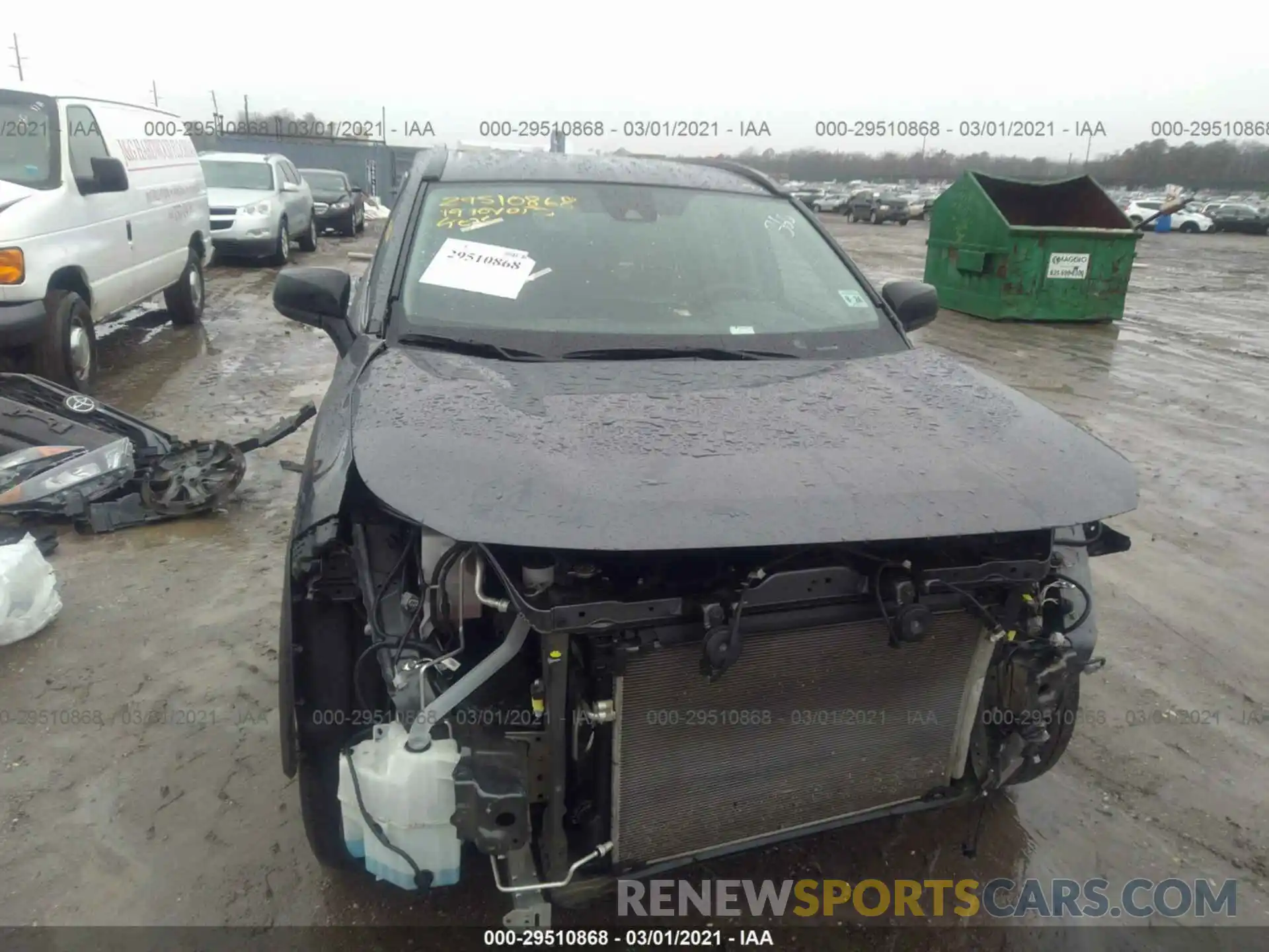 6 Photograph of a damaged car 2T3H1RFVXKC004788 TOYOTA RAV4 2019
