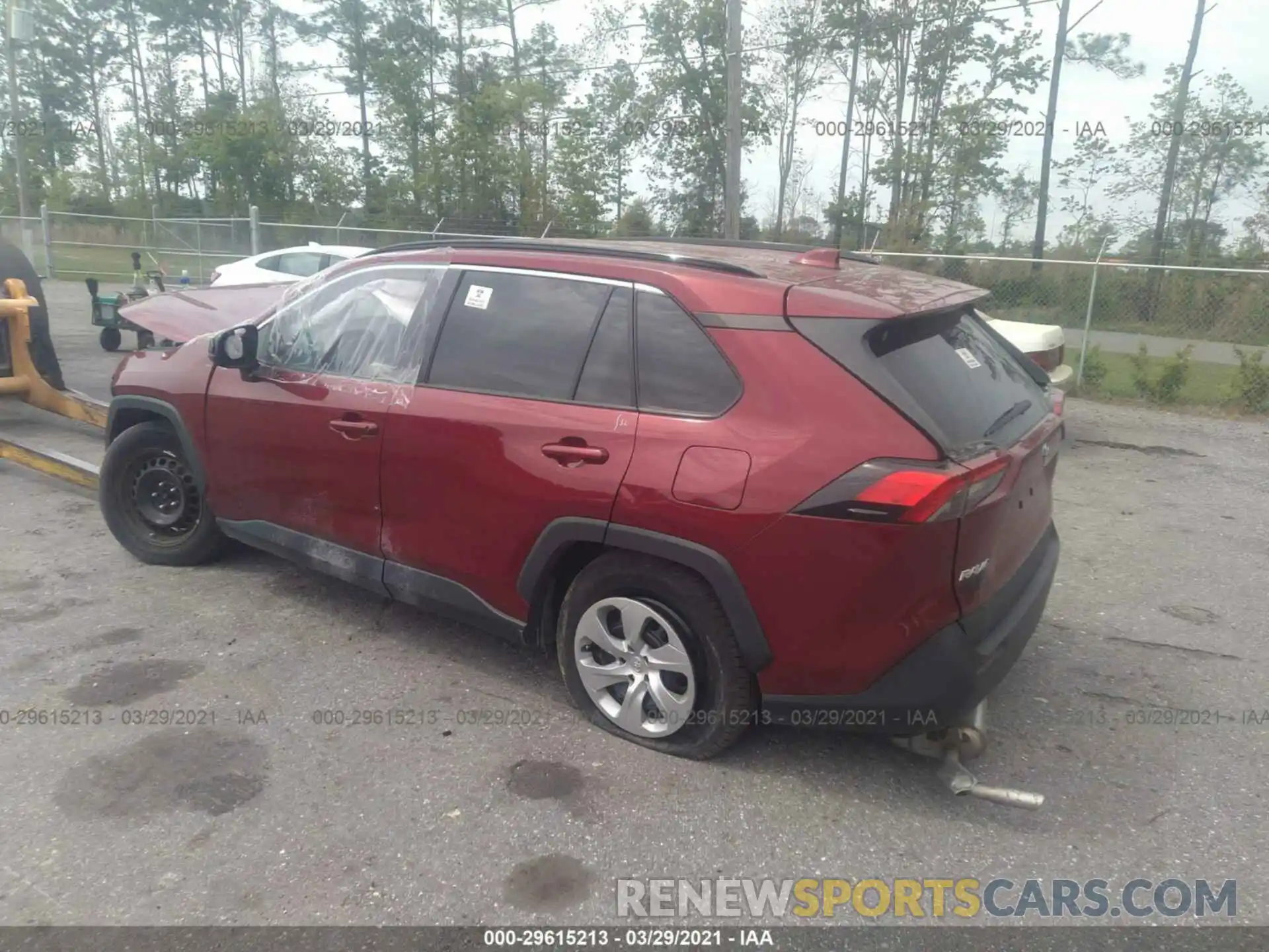 3 Фотография поврежденного автомобиля 2T3H1RFVXKC006623 TOYOTA RAV4 2019