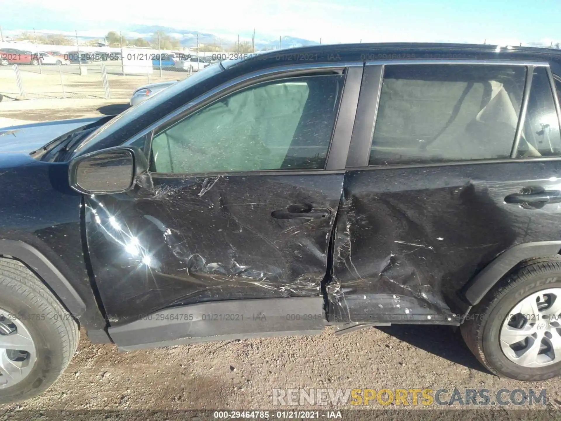 6 Photograph of a damaged car 2T3H1RFVXKC013765 TOYOTA RAV4 2019