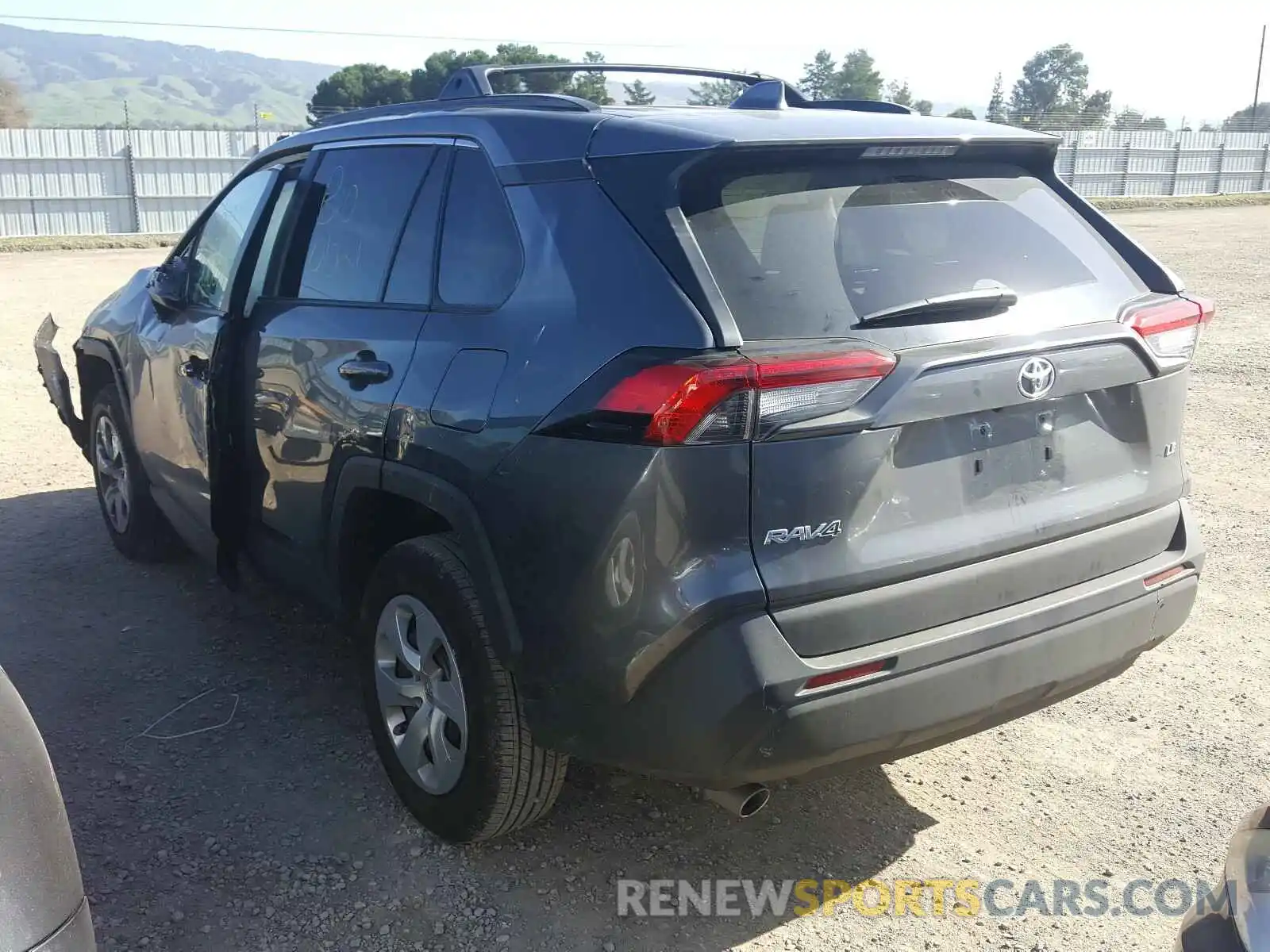 3 Photograph of a damaged car 2T3H1RFVXKC018870 TOYOTA RAV4 2019