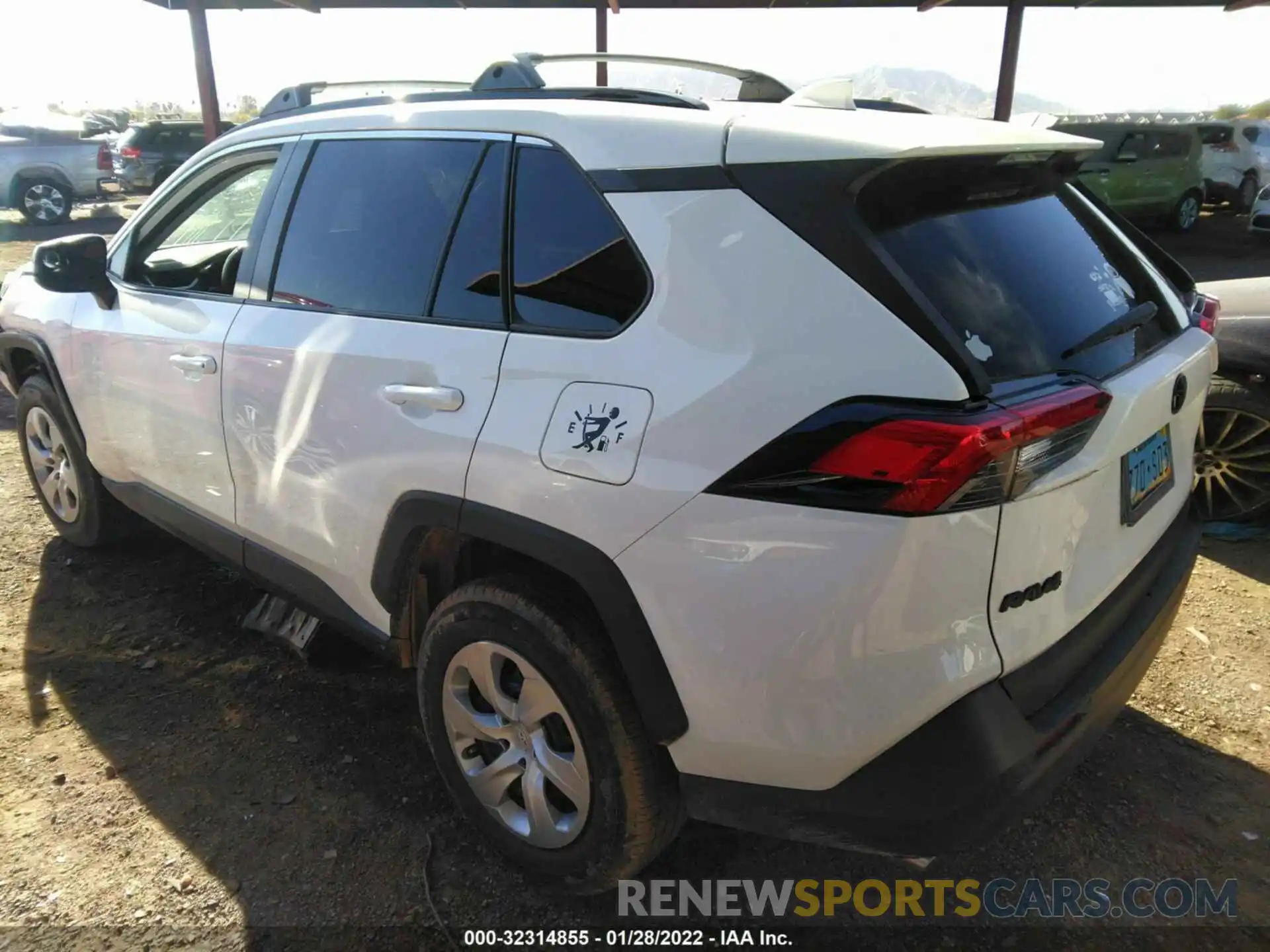 3 Photograph of a damaged car 2T3H1RFVXKC020022 TOYOTA RAV4 2019