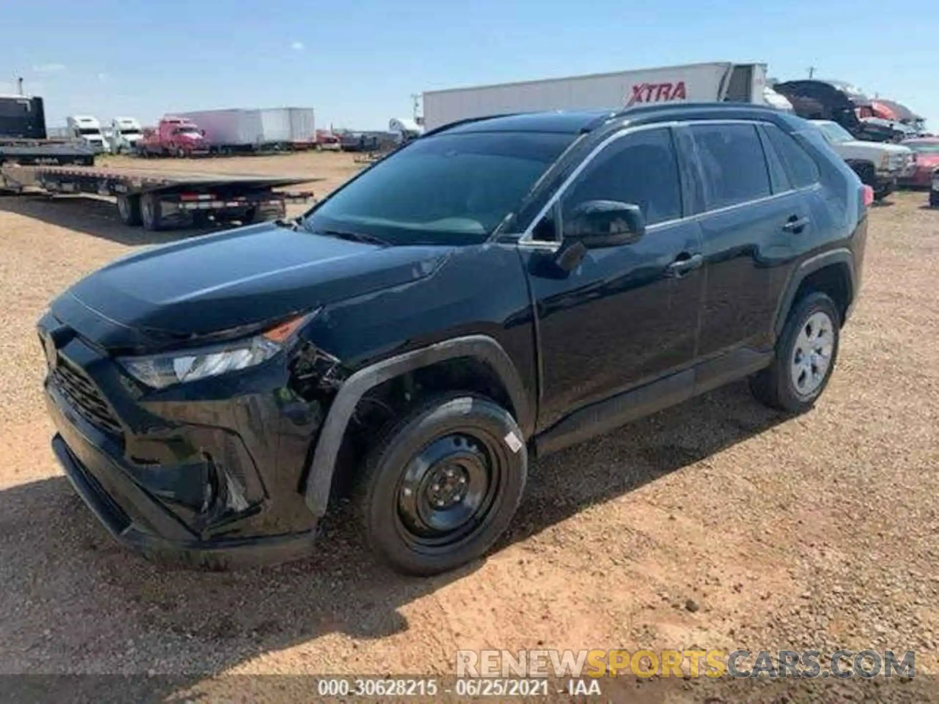 2 Фотография поврежденного автомобиля 2T3H1RFVXKC033157 TOYOTA RAV4 2019