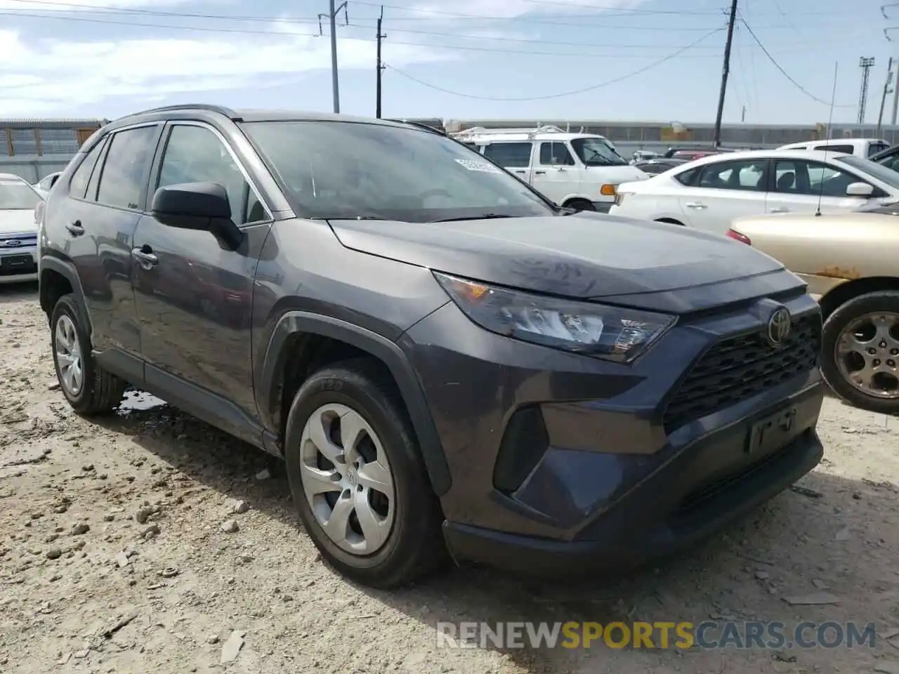 1 Photograph of a damaged car 2T3H1RFVXKW002196 TOYOTA RAV4 2019