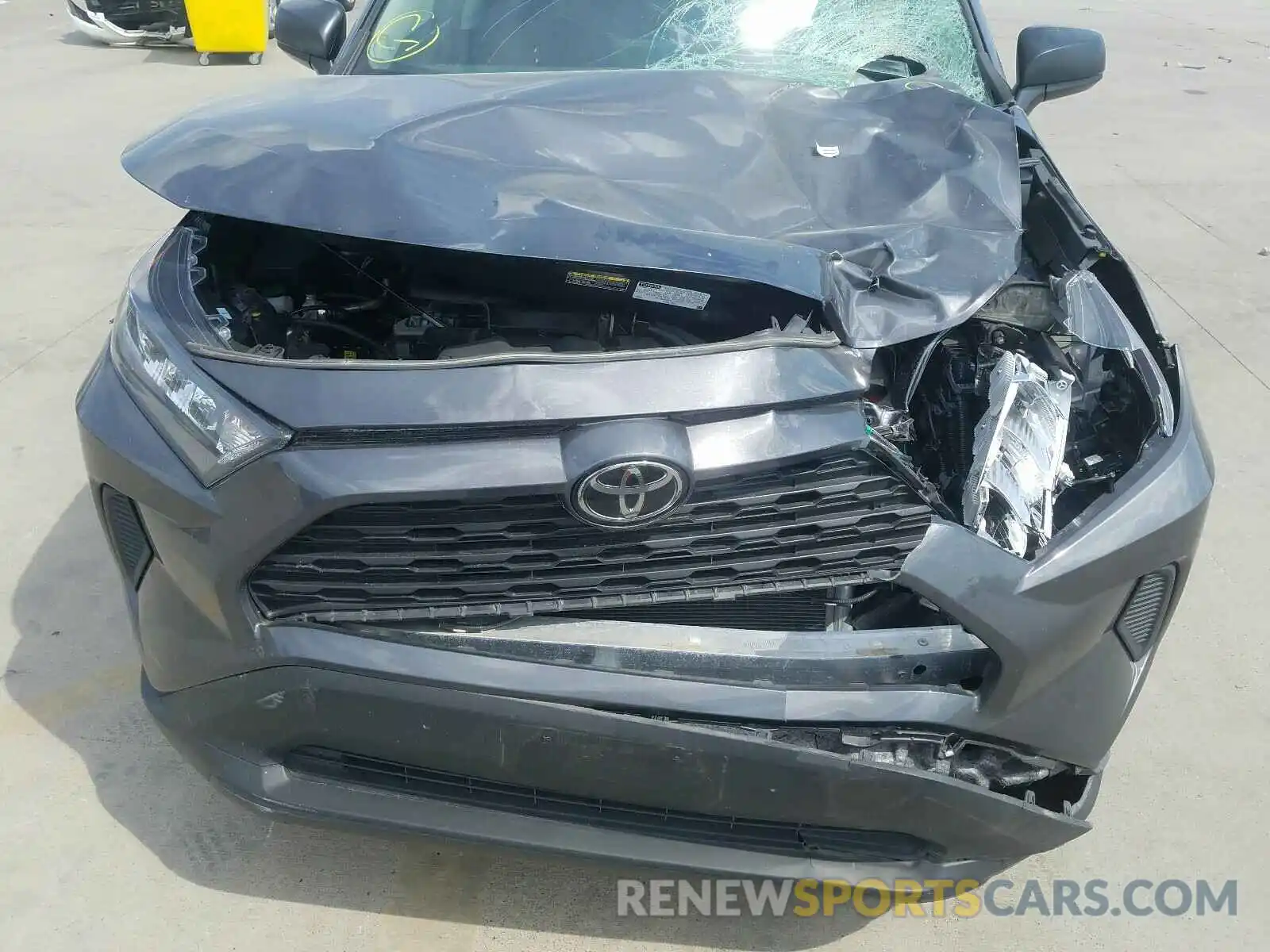 7 Фотография поврежденного автомобиля 2T3H1RFVXKW003641 TOYOTA RAV4 2019