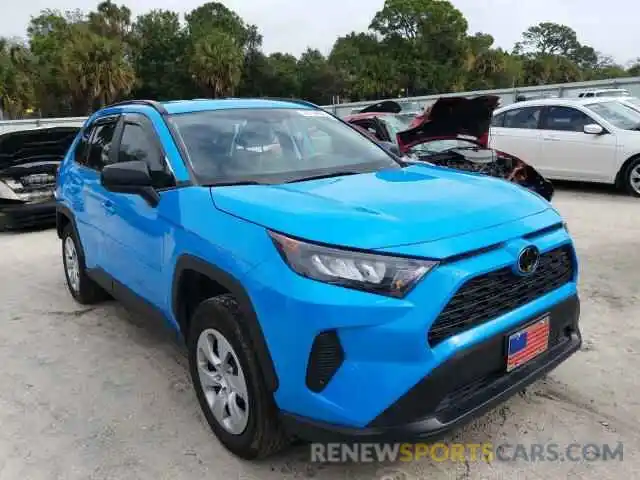 1 Photograph of a damaged car 2T3H1RFVXKW006197 TOYOTA RAV4 2019