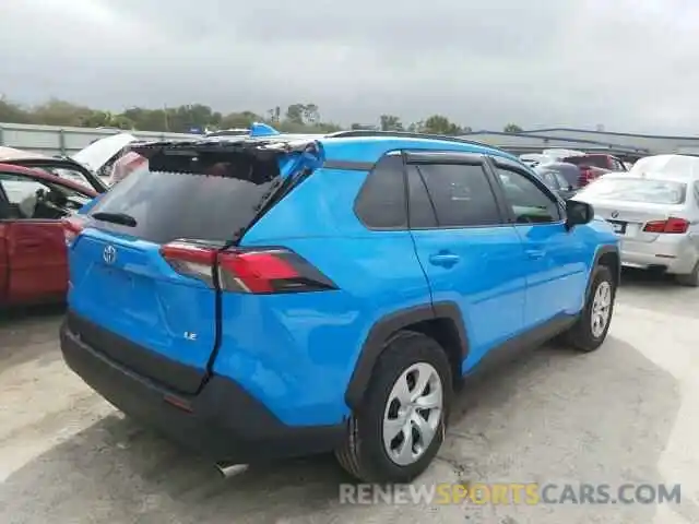 4 Photograph of a damaged car 2T3H1RFVXKW006197 TOYOTA RAV4 2019