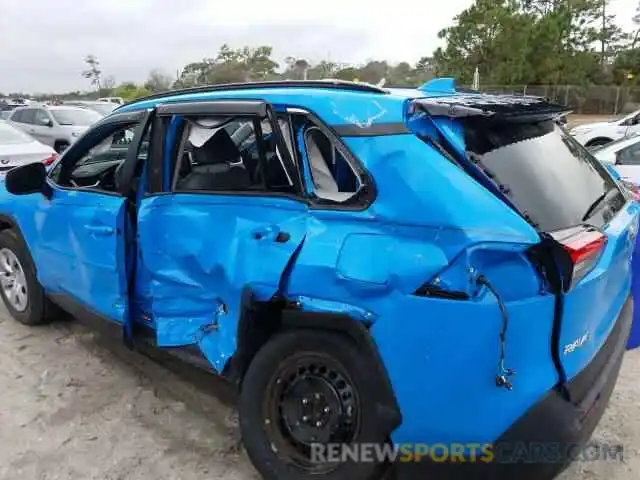 9 Photograph of a damaged car 2T3H1RFVXKW006197 TOYOTA RAV4 2019