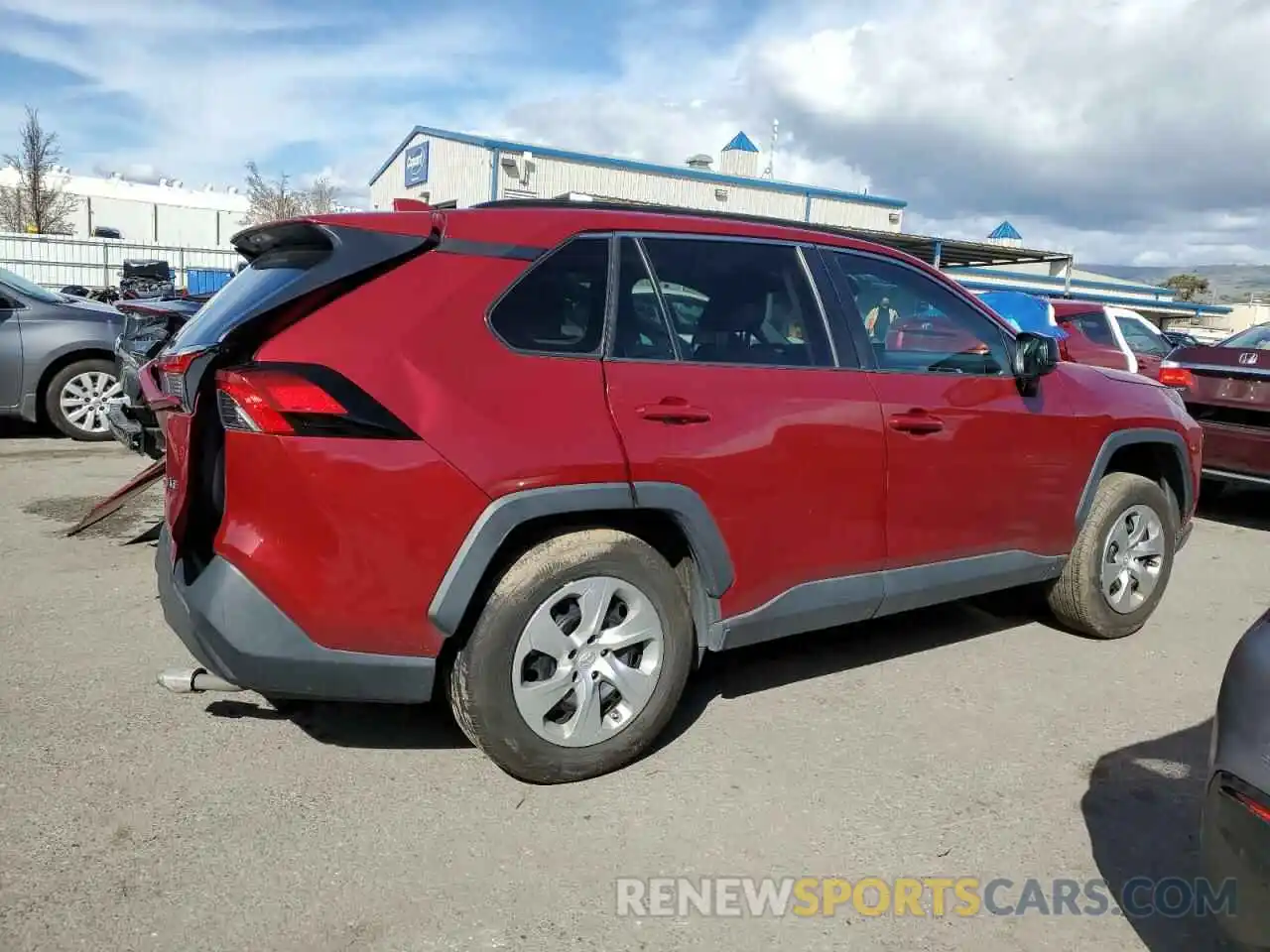 3 Photograph of a damaged car 2T3H1RFVXKW008970 TOYOTA RAV4 2019