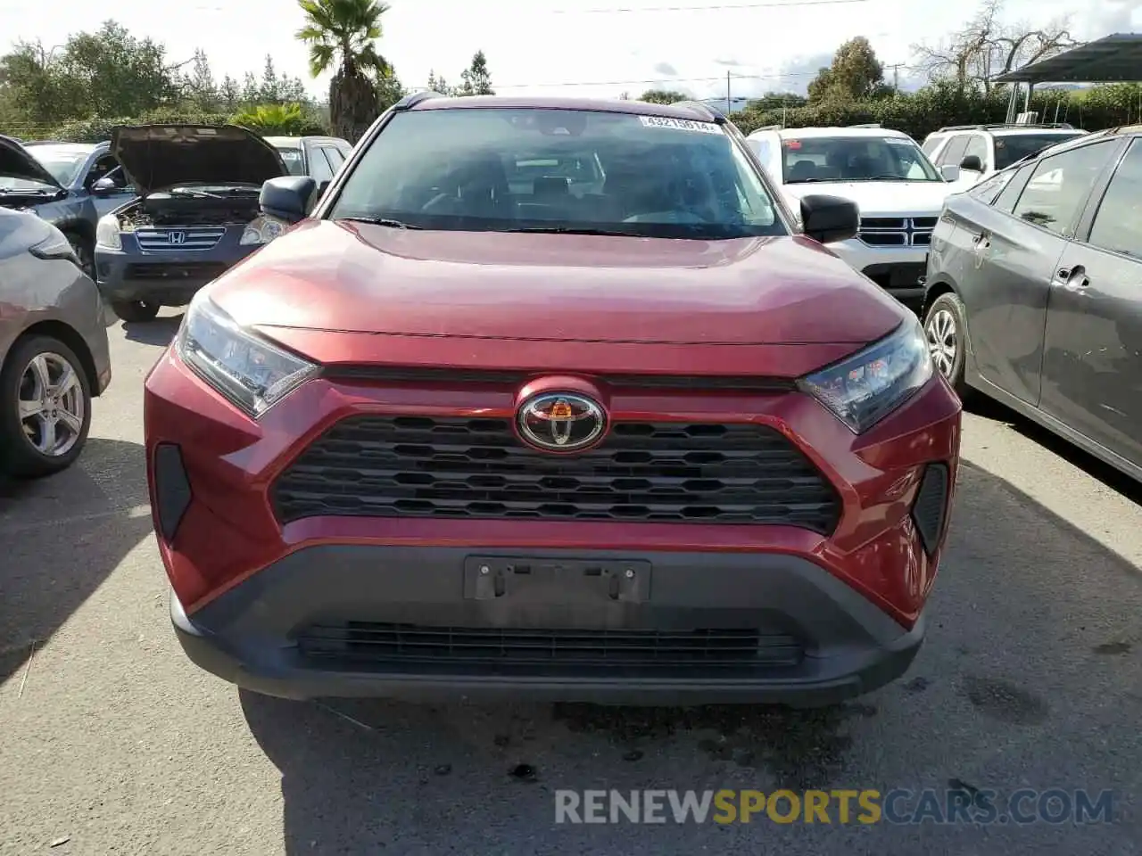 5 Photograph of a damaged car 2T3H1RFVXKW008970 TOYOTA RAV4 2019