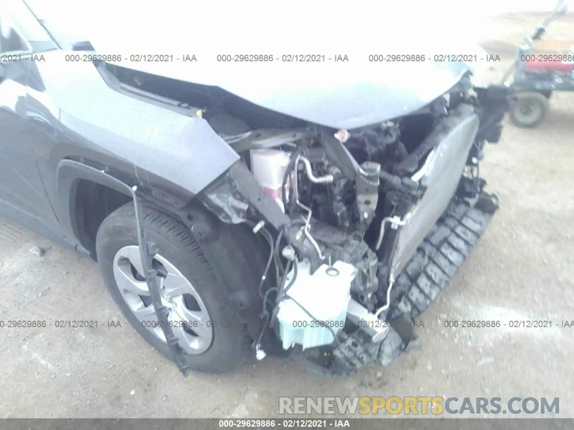 6 Photograph of a damaged car 2T3H1RFVXKW010623 TOYOTA RAV4 2019