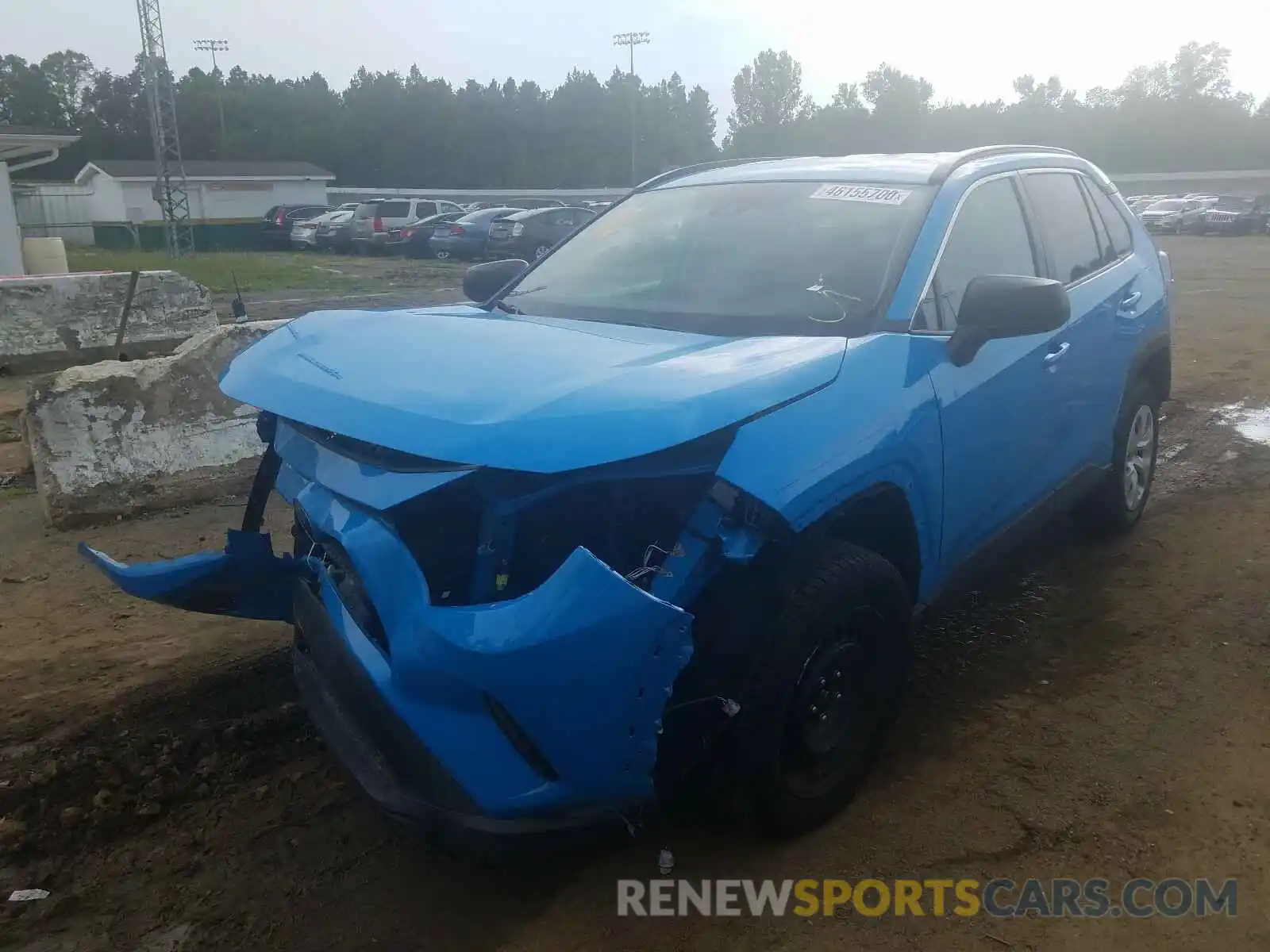 2 Photograph of a damaged car 2T3H1RFVXKW011447 TOYOTA RAV4 2019