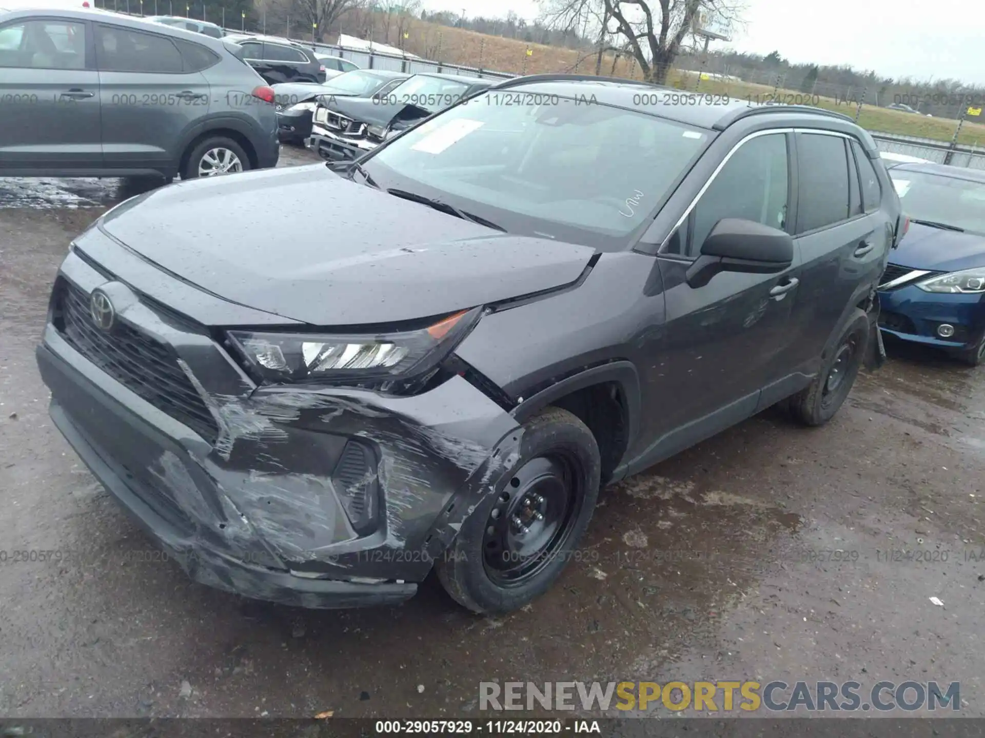 2 Photograph of a damaged car 2T3H1RFVXKW021508 TOYOTA RAV4 2019