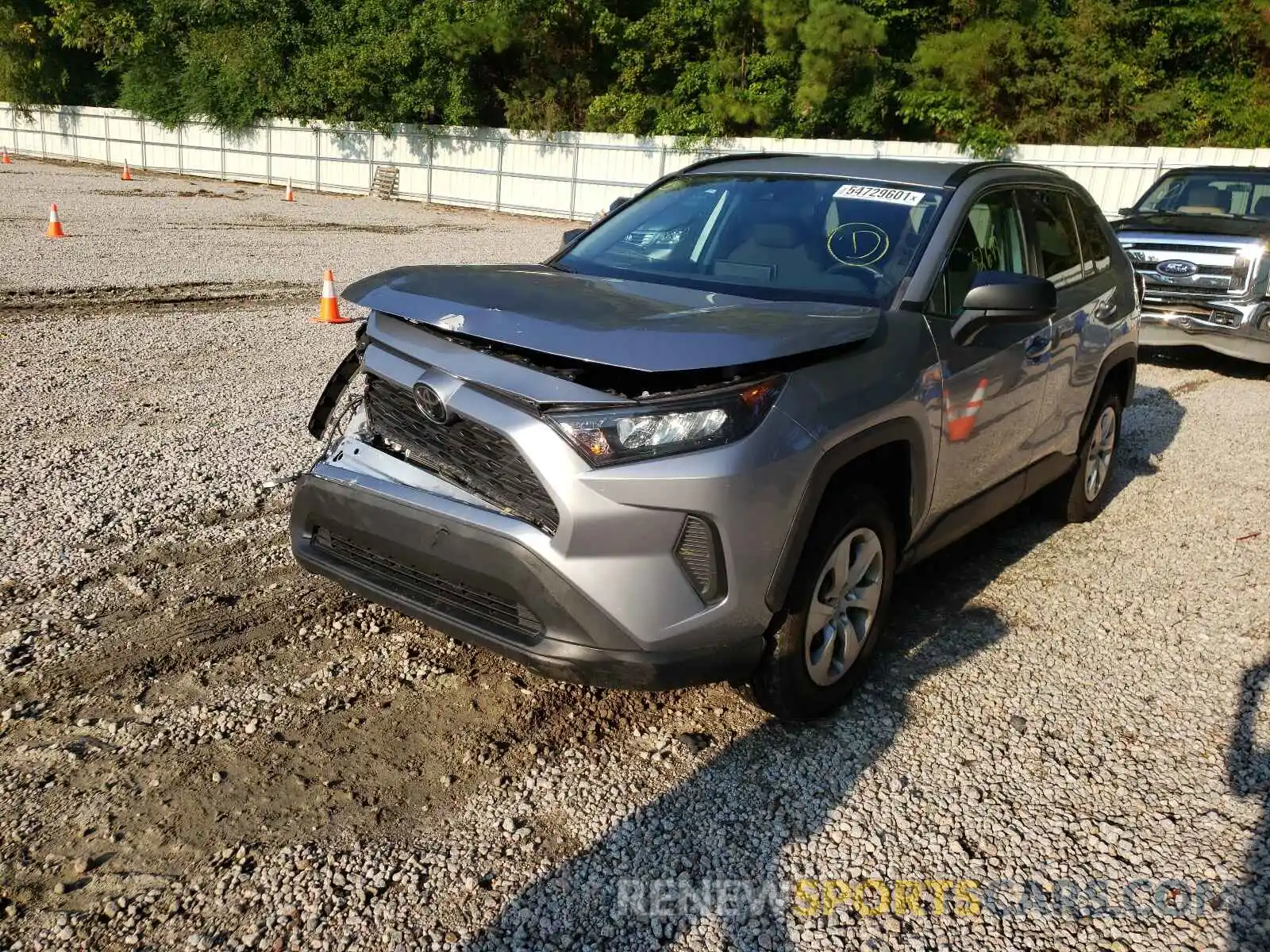 2 Фотография поврежденного автомобиля 2T3H1RFVXKW021704 TOYOTA RAV4 2019