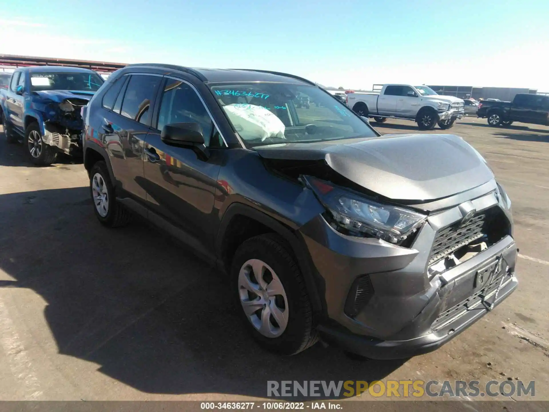 1 Фотография поврежденного автомобиля 2T3H1RFVXKW031830 TOYOTA RAV4 2019