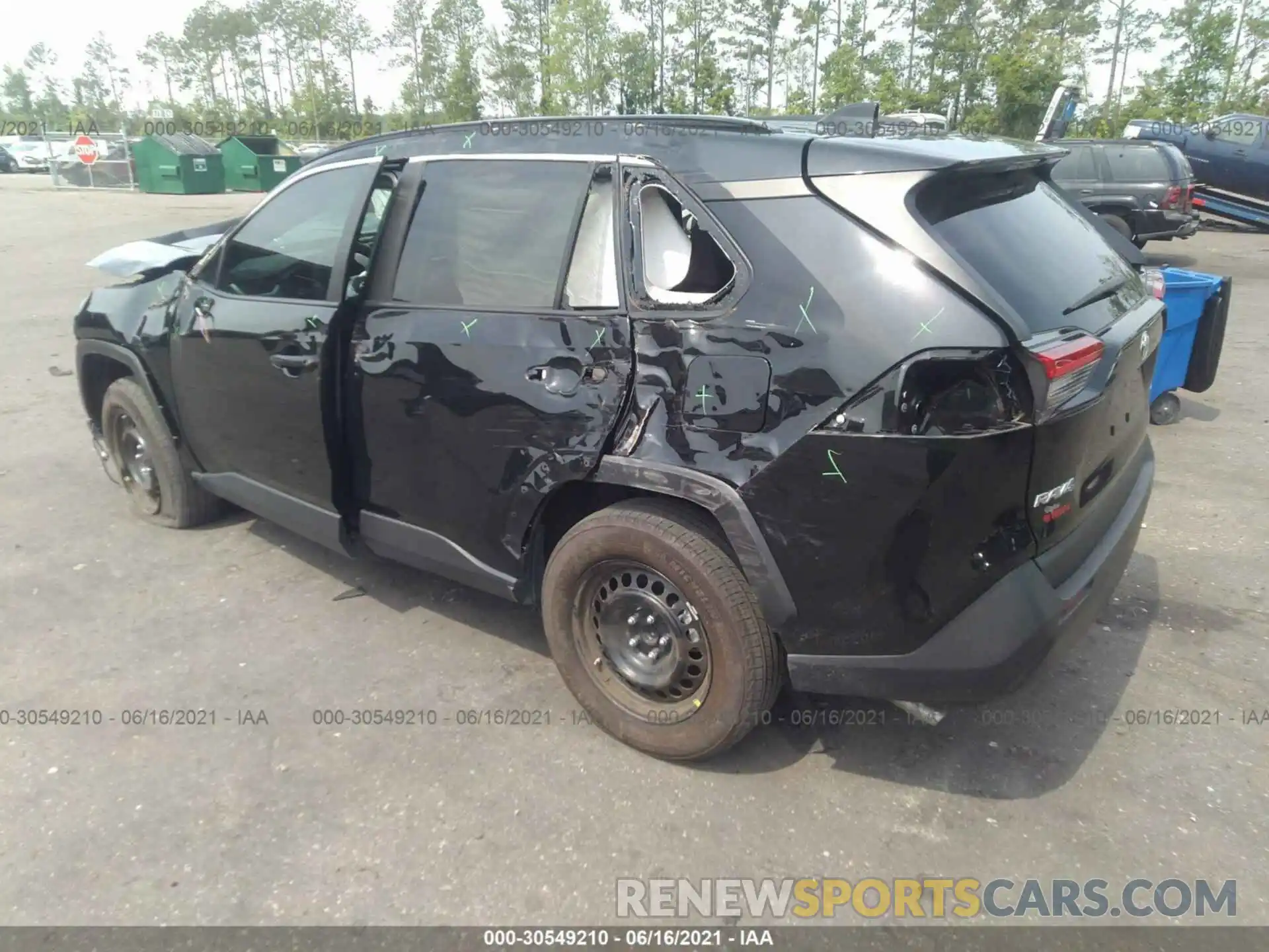 3 Фотография поврежденного автомобиля 2T3H1RFVXKW033500 TOYOTA RAV4 2019