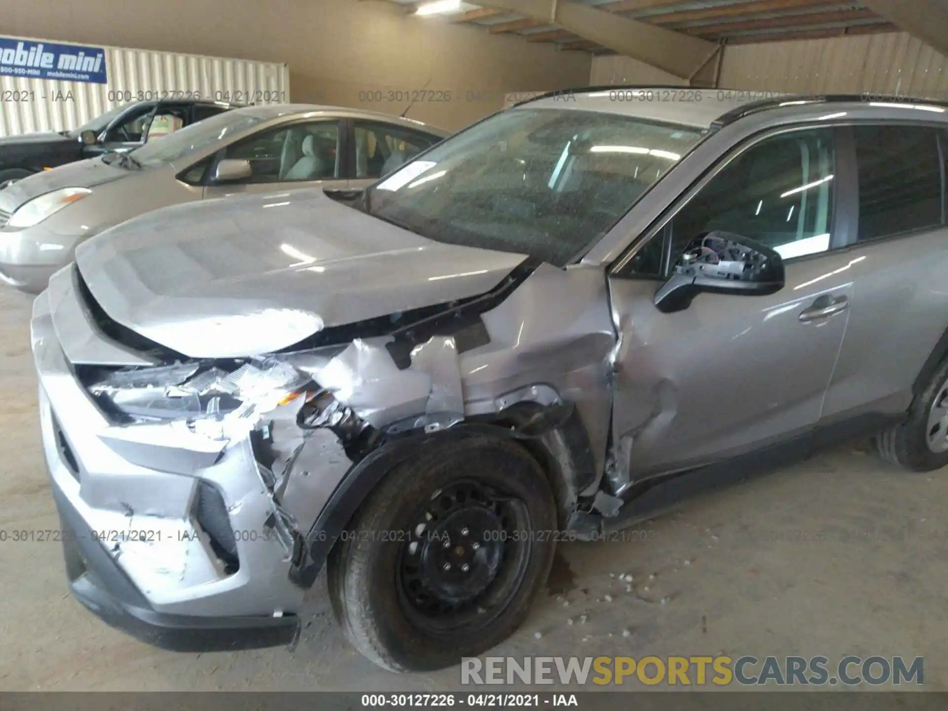 6 Photograph of a damaged car 2T3H1RFVXKW035408 TOYOTA RAV4 2019