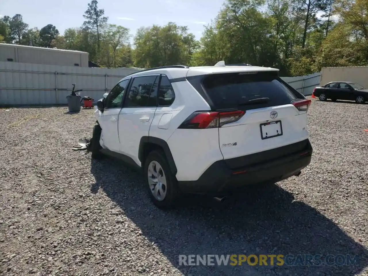 3 Photograph of a damaged car 2T3H1RFVXKW035957 TOYOTA RAV4 2019