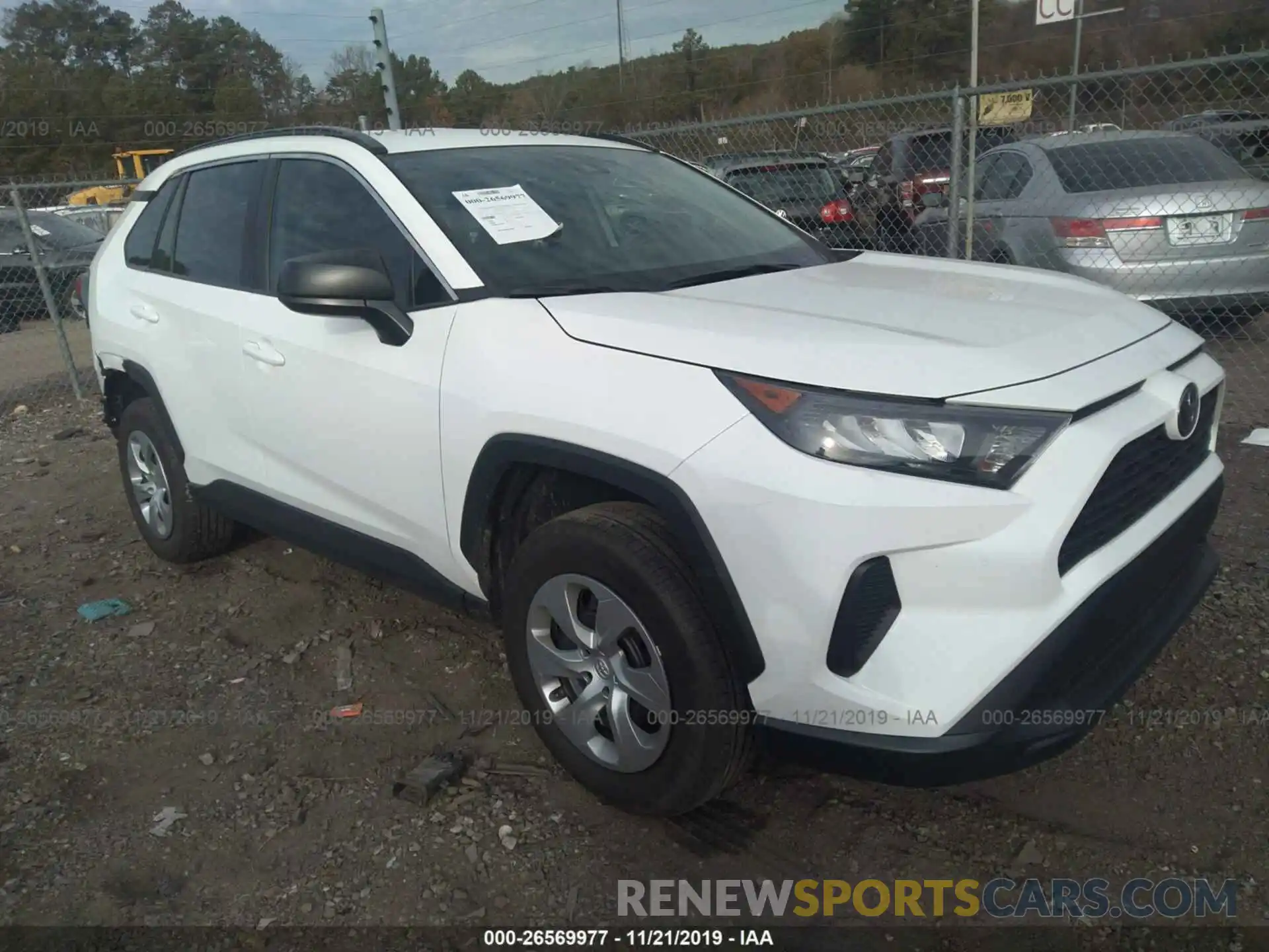 1 Photograph of a damaged car 2T3H1RFVXKW036218 TOYOTA RAV4 2019