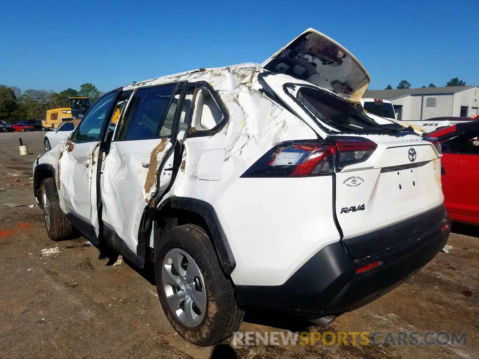 3 Photograph of a damaged car 2T3H1RFVXKW039183 TOYOTA RAV4 2019