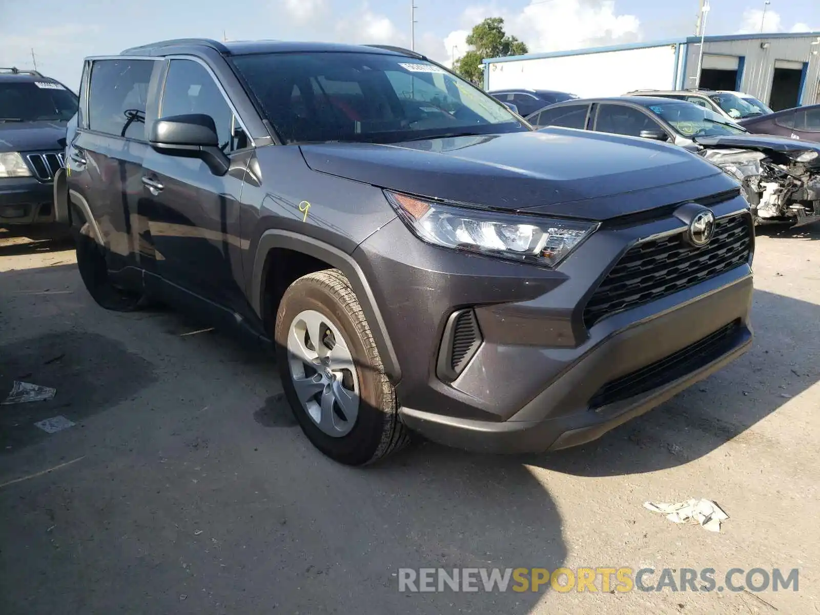 1 Фотография поврежденного автомобиля 2T3H1RFVXKW041211 TOYOTA RAV4 2019