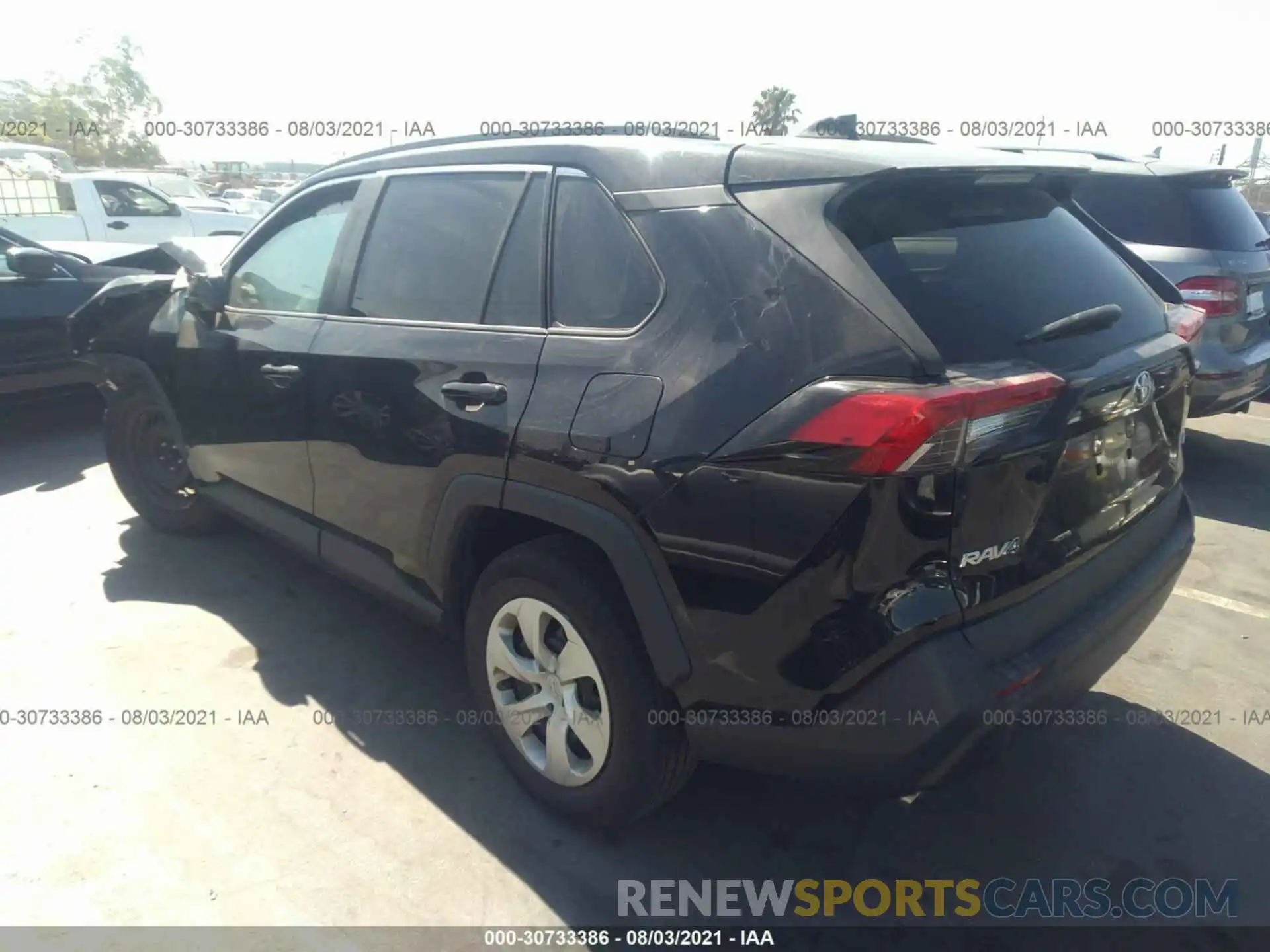 3 Photograph of a damaged car 2T3H1RFVXKW041564 TOYOTA RAV4 2019