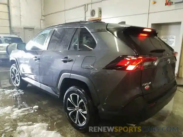 3 Photograph of a damaged car 2T3H1RFVXKW043587 TOYOTA RAV4 2019