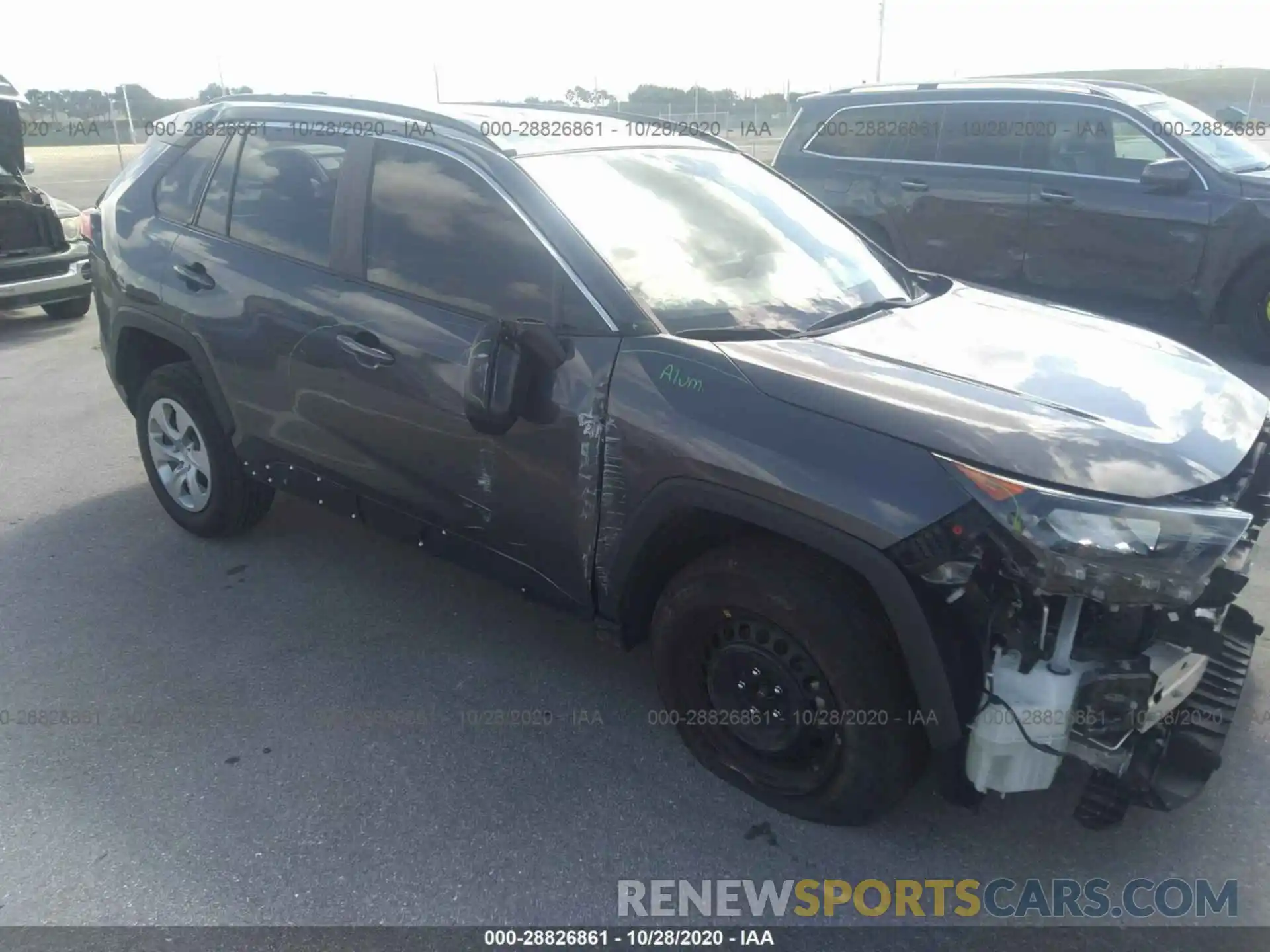 6 Photograph of a damaged car 2T3H1RFVXKW045081 TOYOTA RAV4 2019