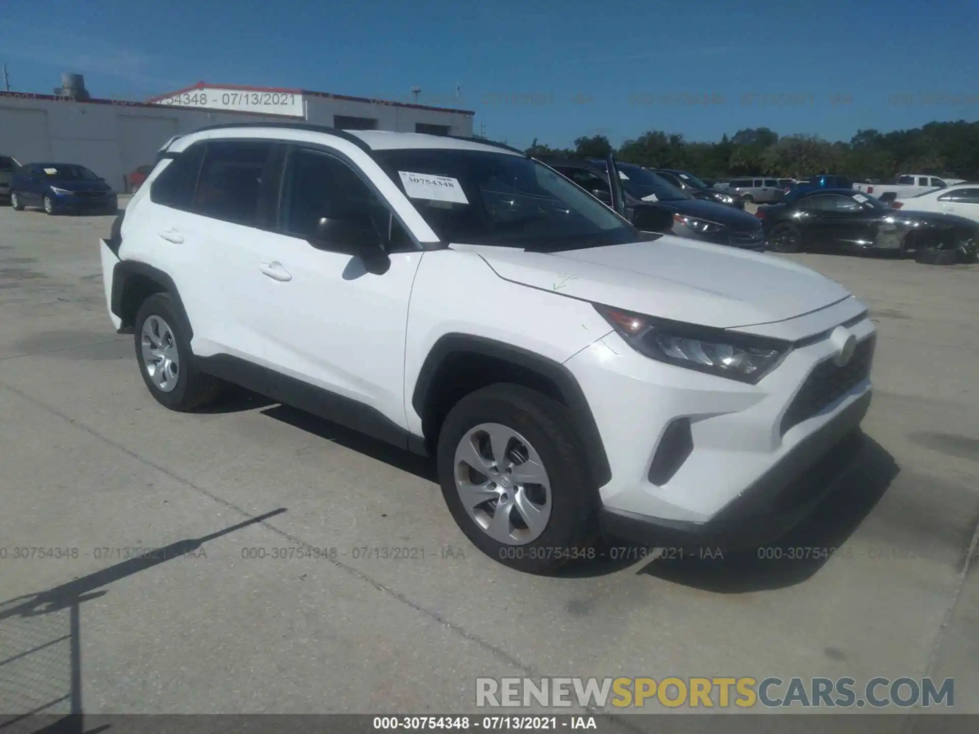 1 Фотография поврежденного автомобиля 2T3H1RFVXKW047297 TOYOTA RAV4 2019